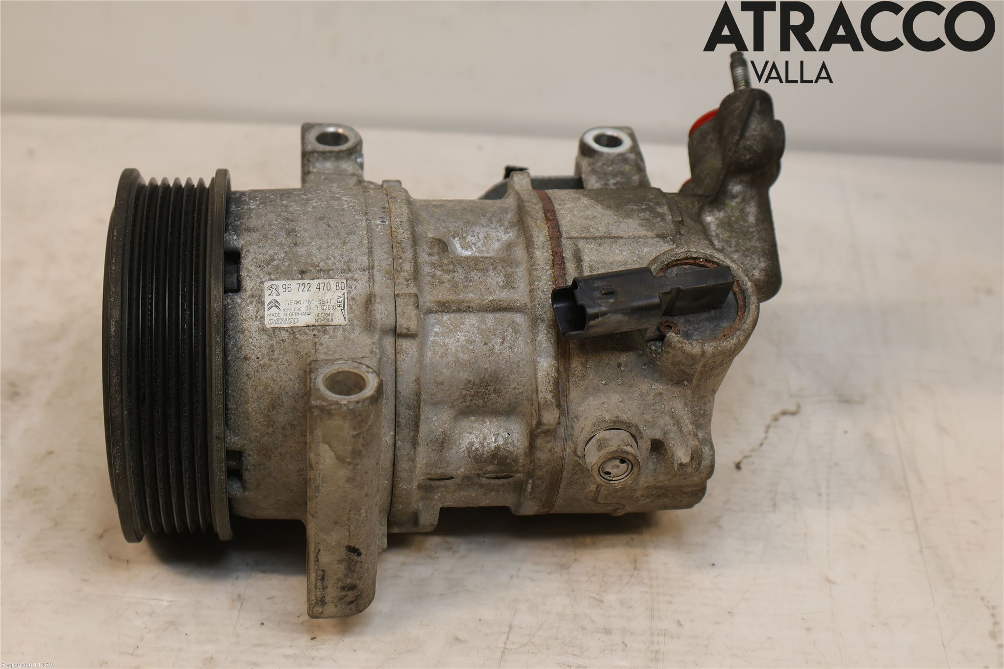 Peugeot 208 12-15 Varme Ac Kompressor