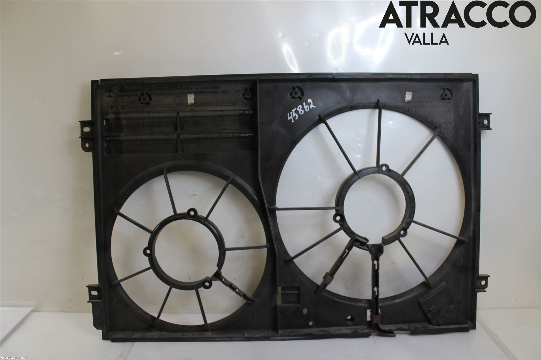 Volkswagen VW PASSAT 11-14 Kjølevifte-Radiator Hus-Kåpe