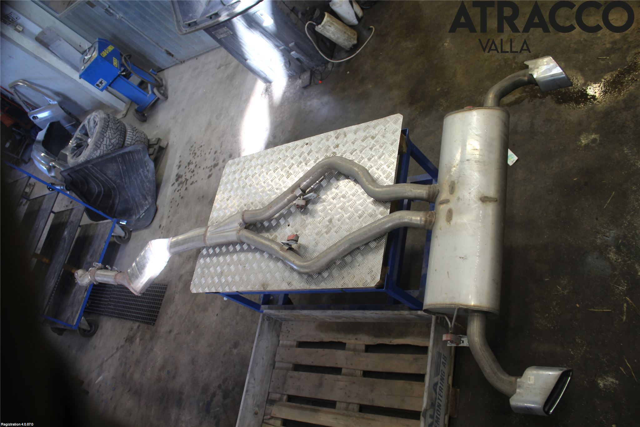 BMW X5 F15 13-18 Eksos Anlegg Kompl