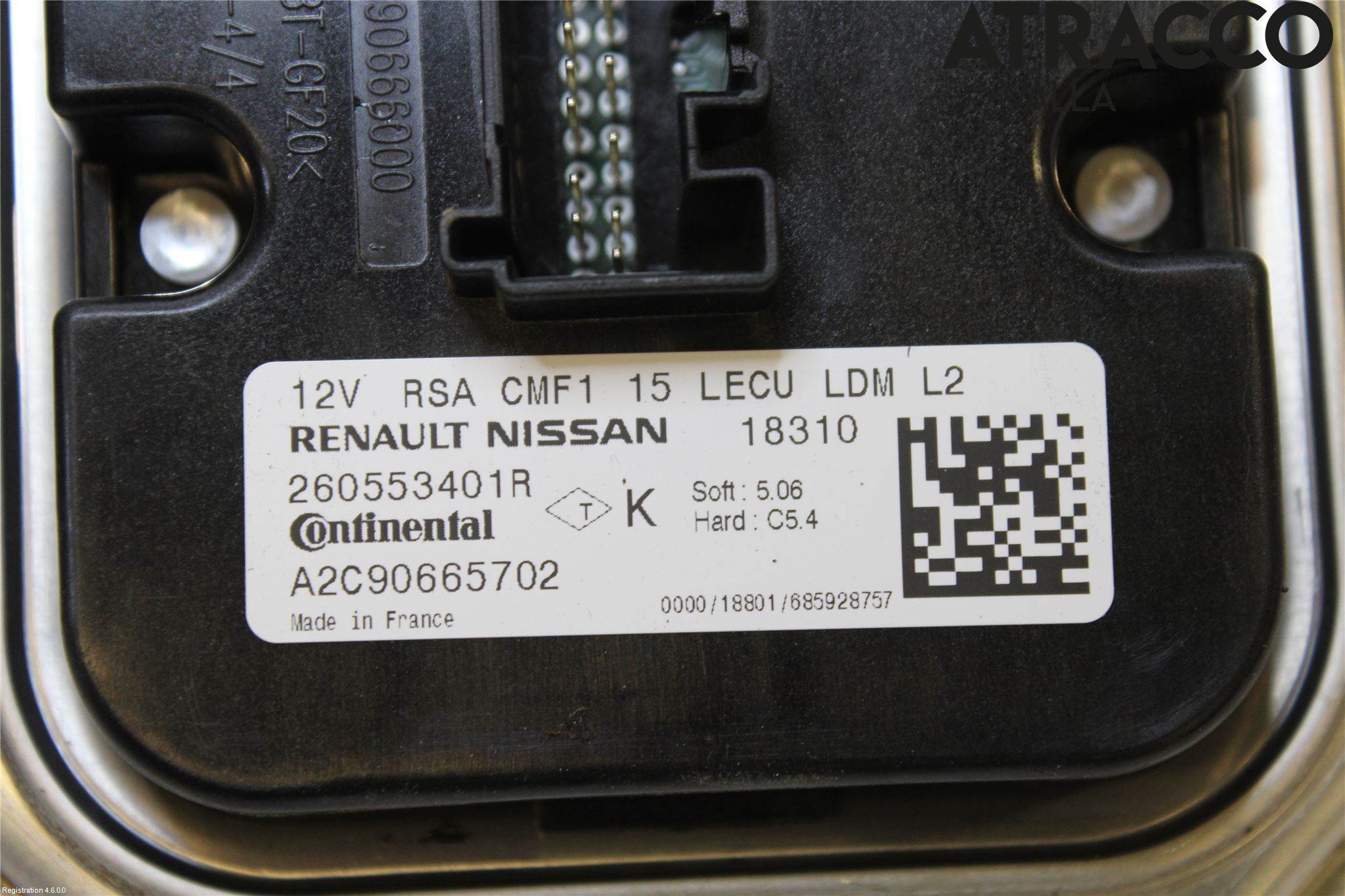 Renault CAPTUR 20-24 Styreenhet Xenon