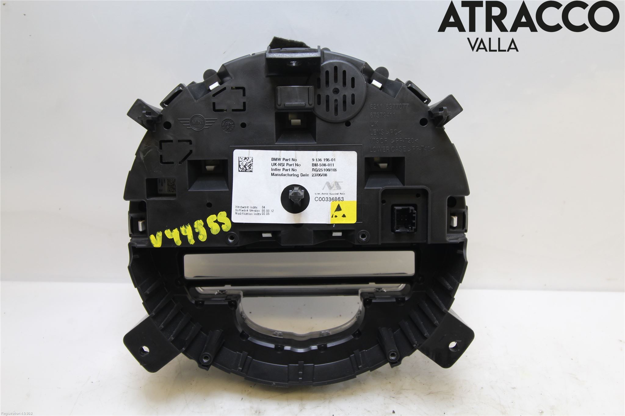 Mini COUPE R56 05-14 Instr Speedometer