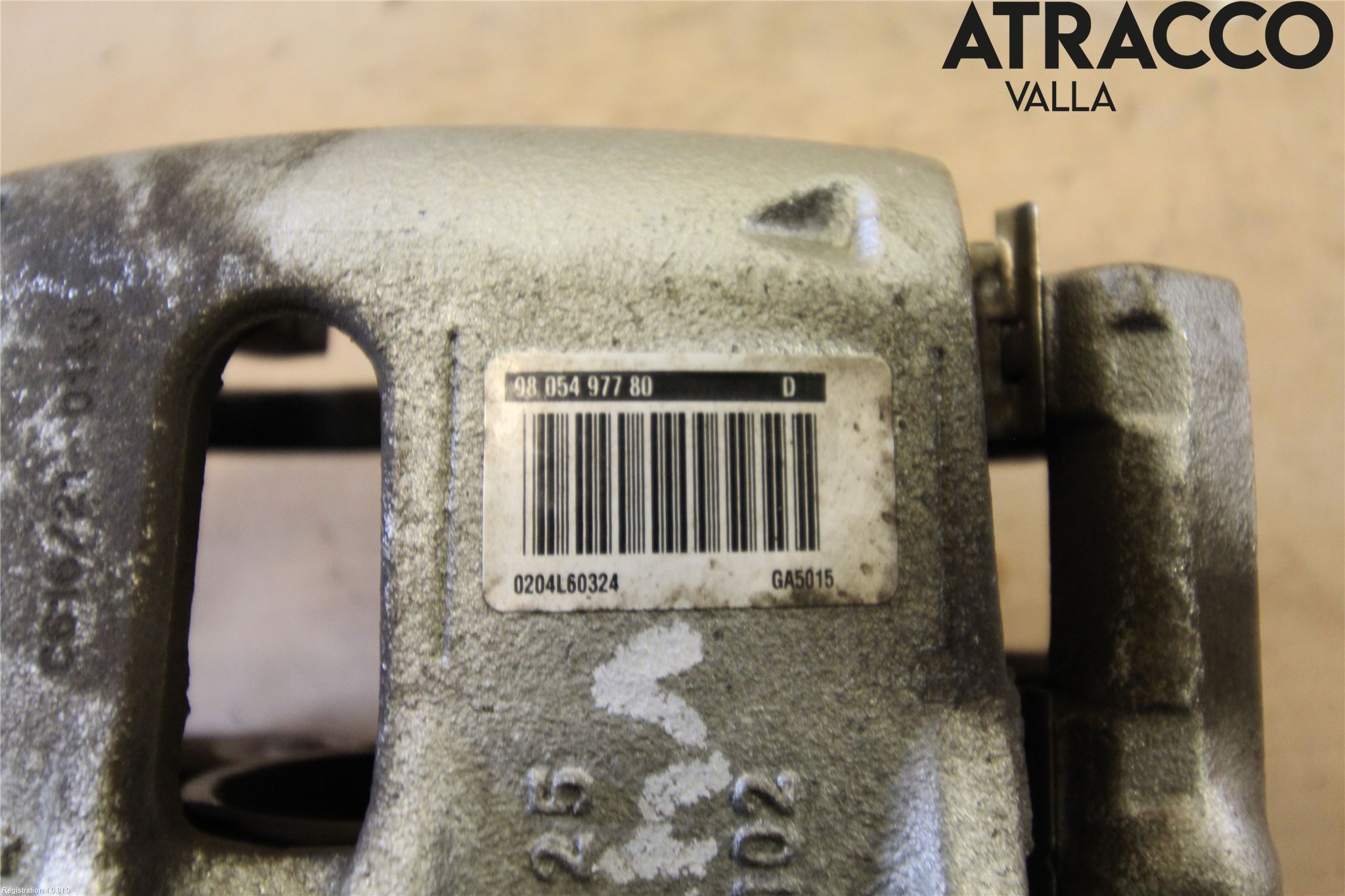 Citroen COTROEN C3 17-24 Bremsecaliper Foran Høyre