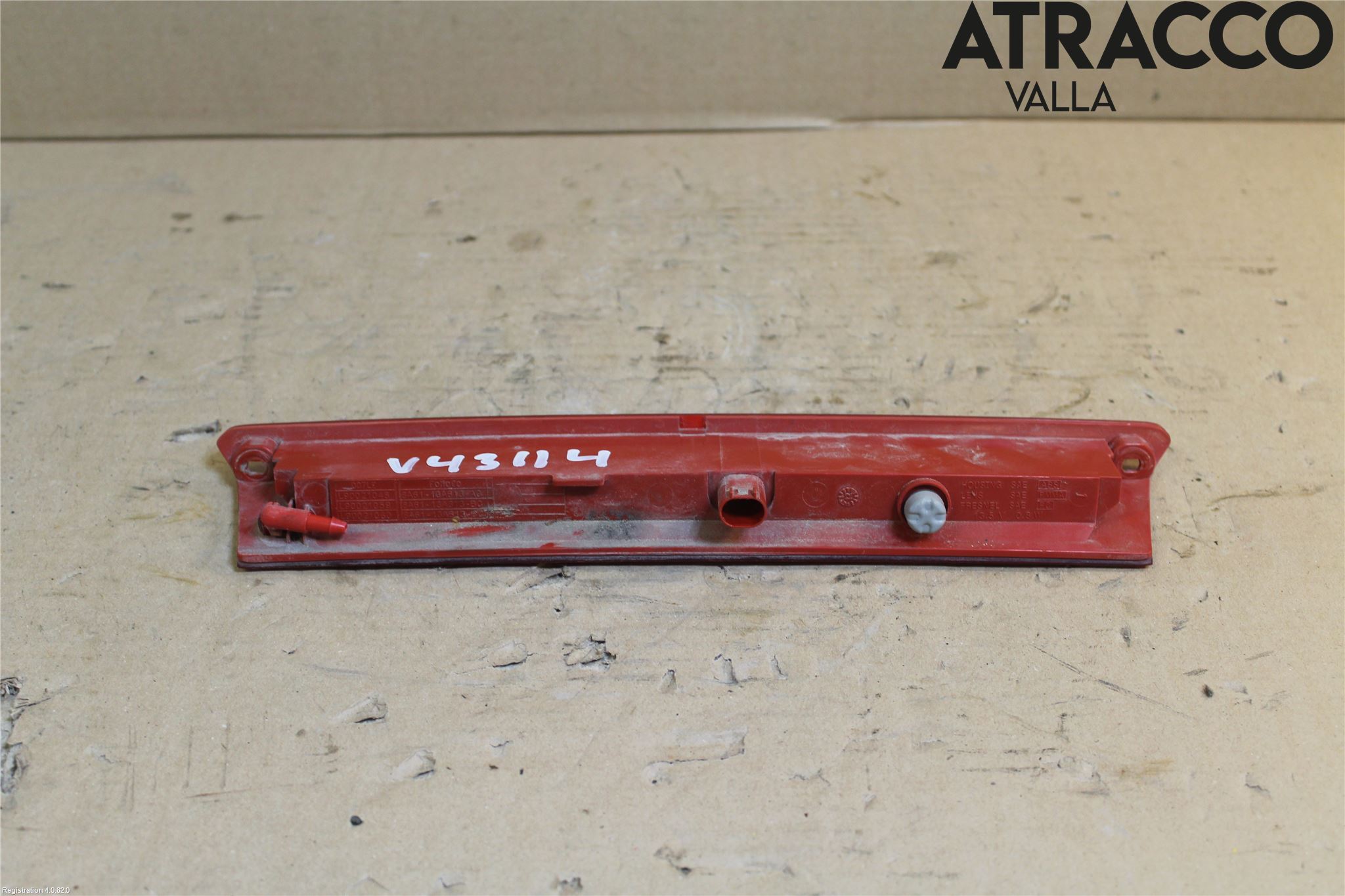 Ford FIESTA 09-12 Bremselys Bakrute