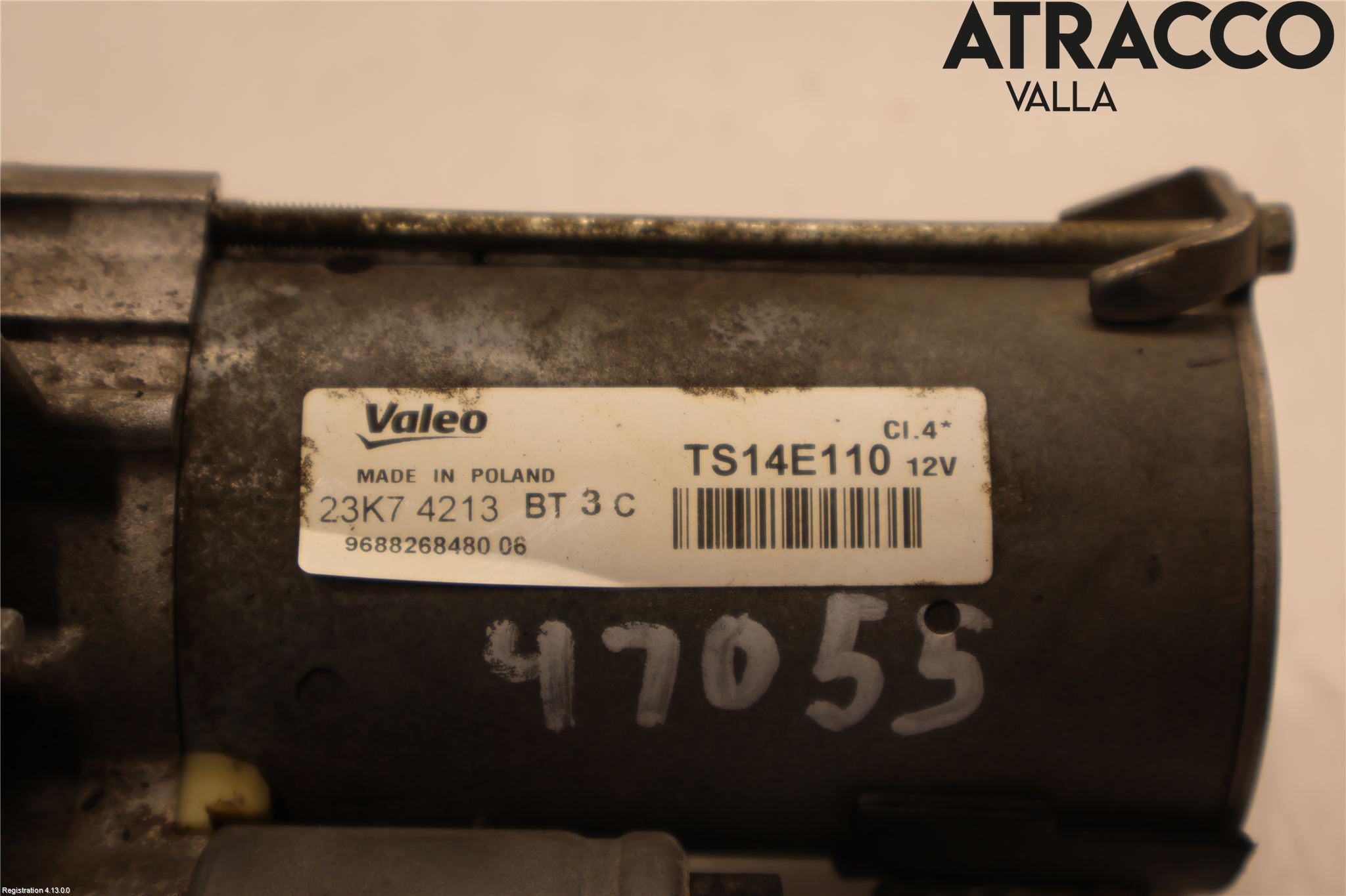 Peugeot PARTNER 16-18 Startmotor Diesel