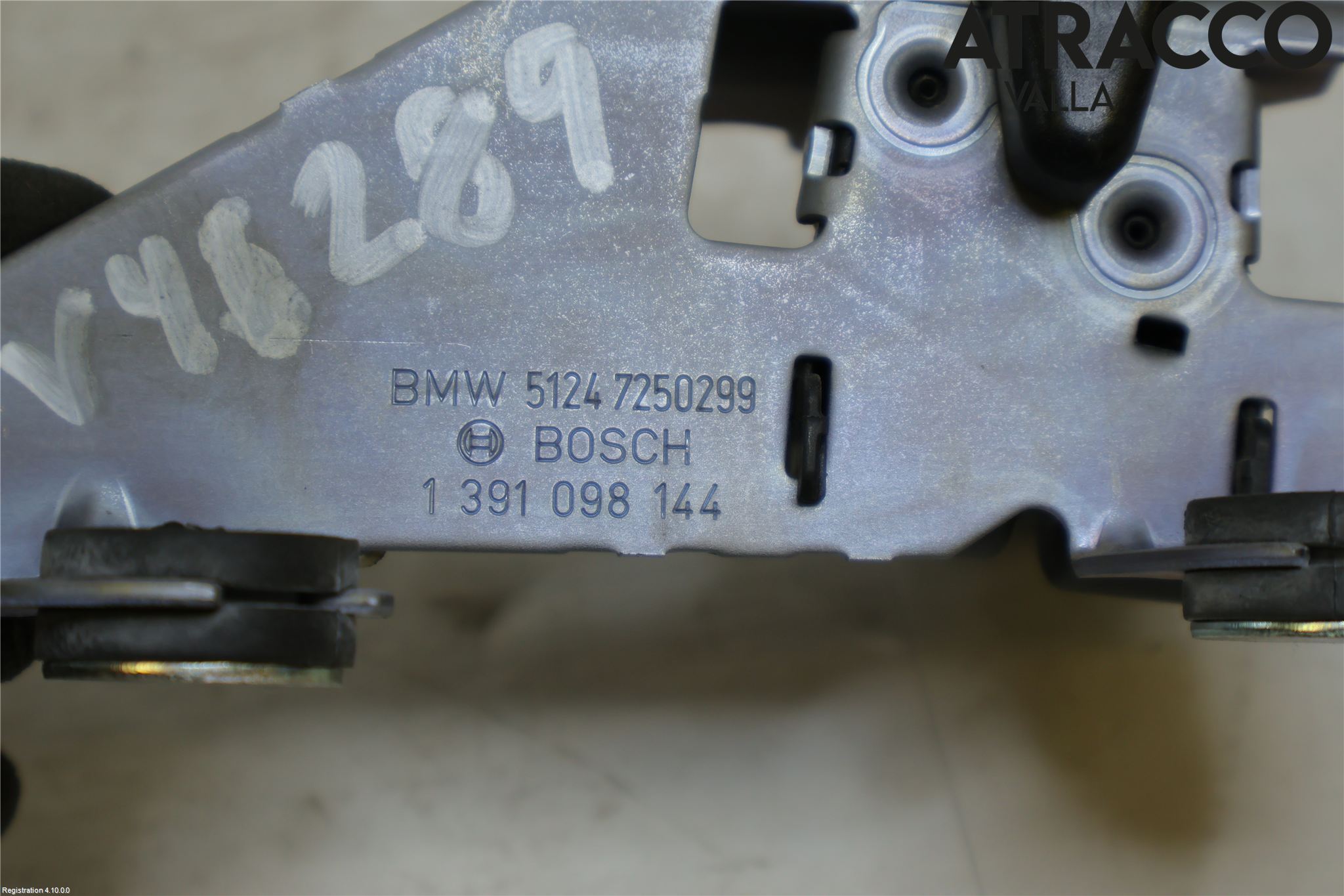 BMW 5 F10/F11/F18 09-17 Bakluke-Lokk Låsekasse