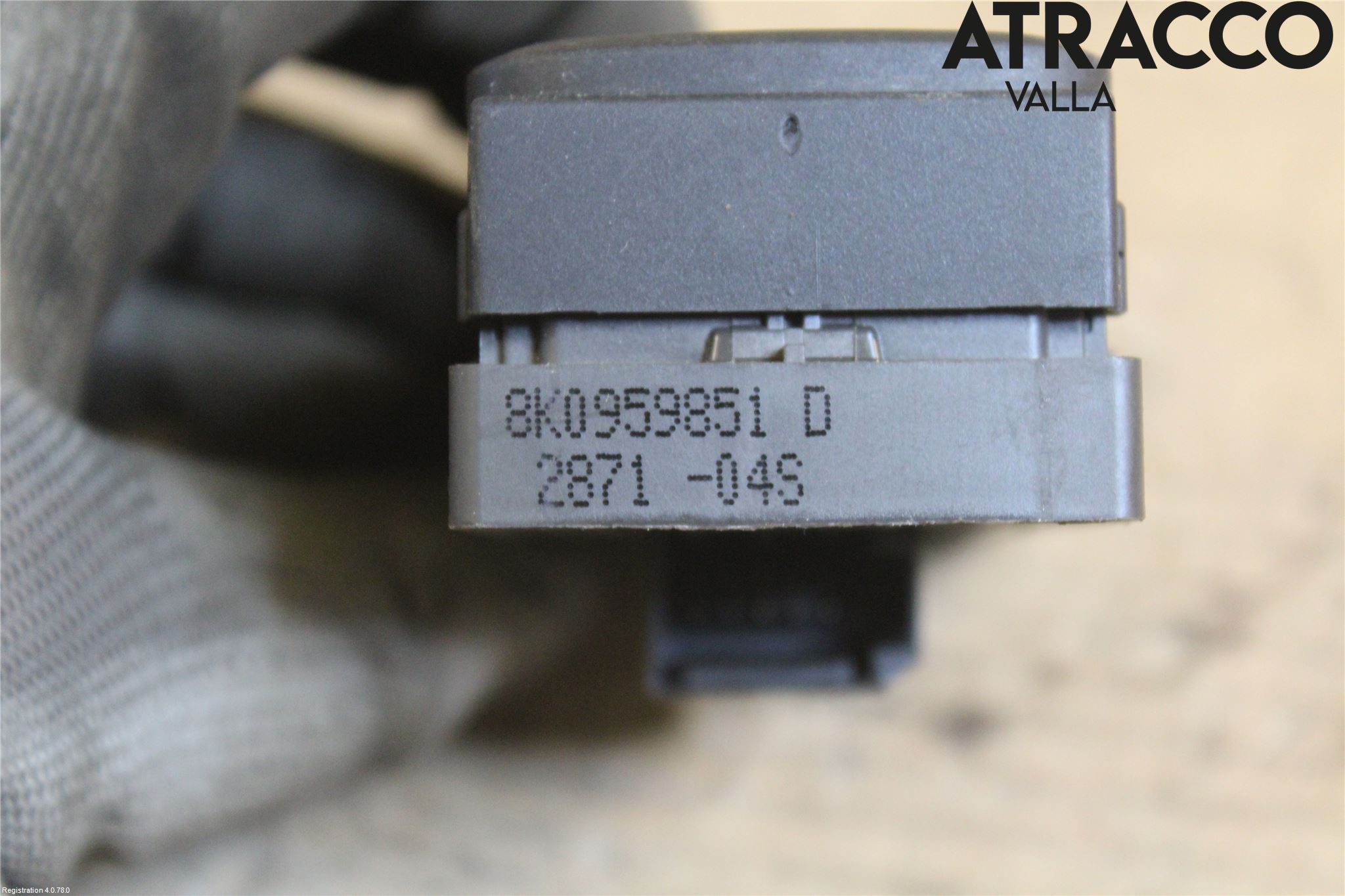 Audi A4/S4 08-11 Bryter Vindusheis