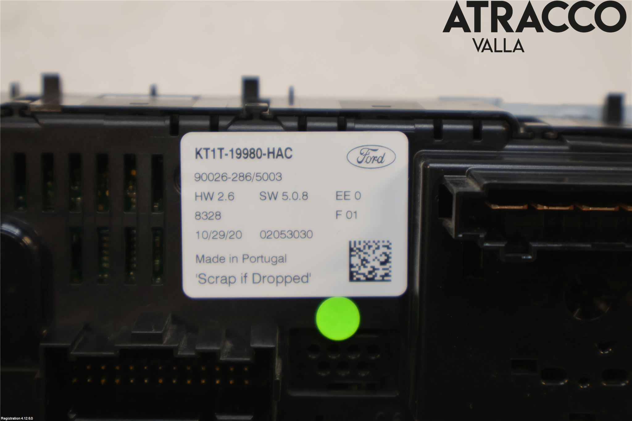 Ford TRANSIT/TOURNEO CONNECT 13-22 Varme Ac Betjening-Display