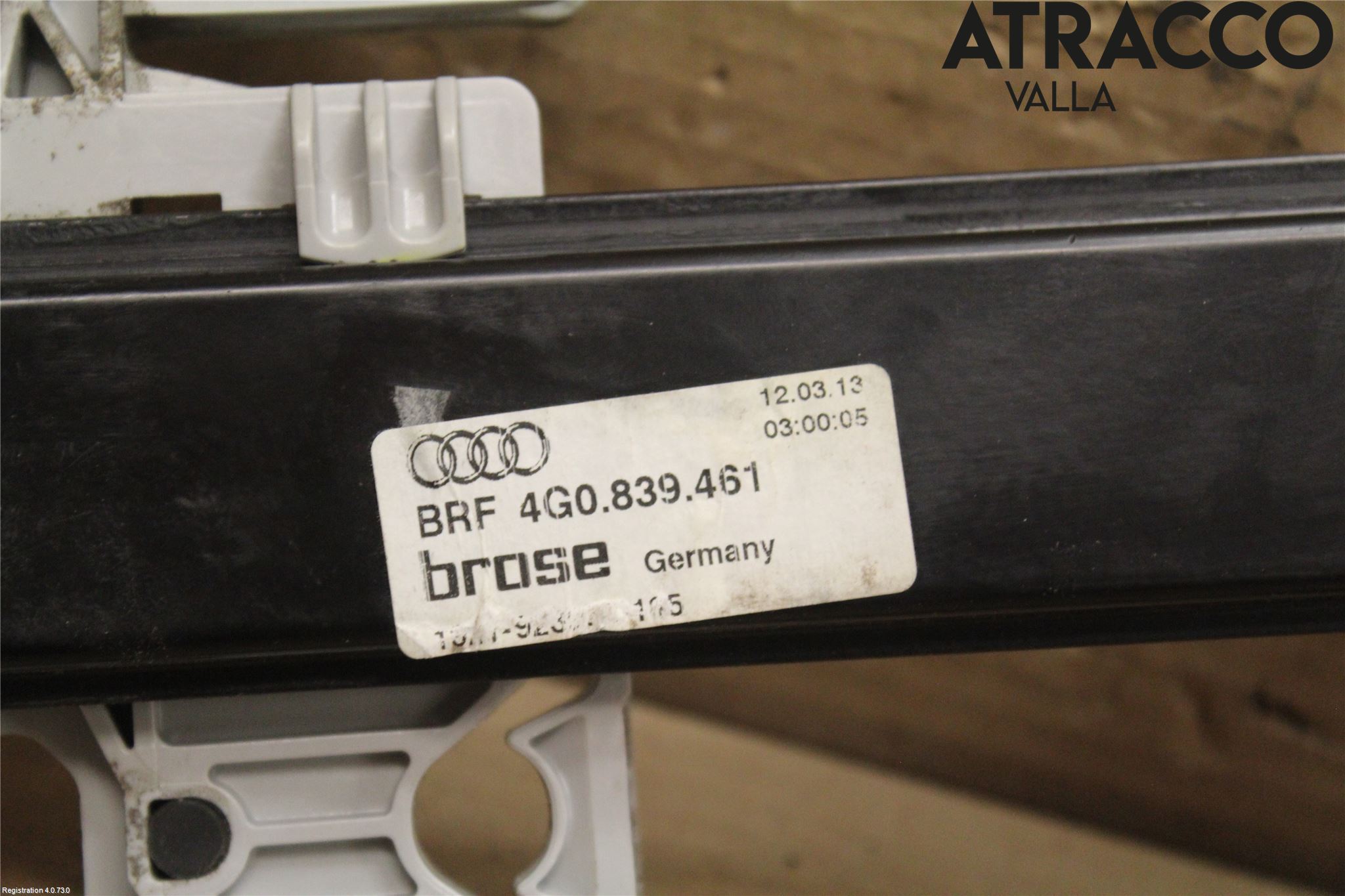 Audi A6/S6 4G 11-18 Vindusheis El Komp