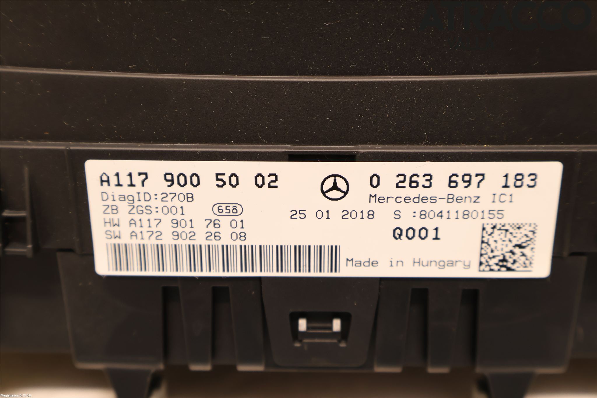 Mercedes-Benz MB CLA-KLASS (C117/X117) 13-19 Instr Kombinert
