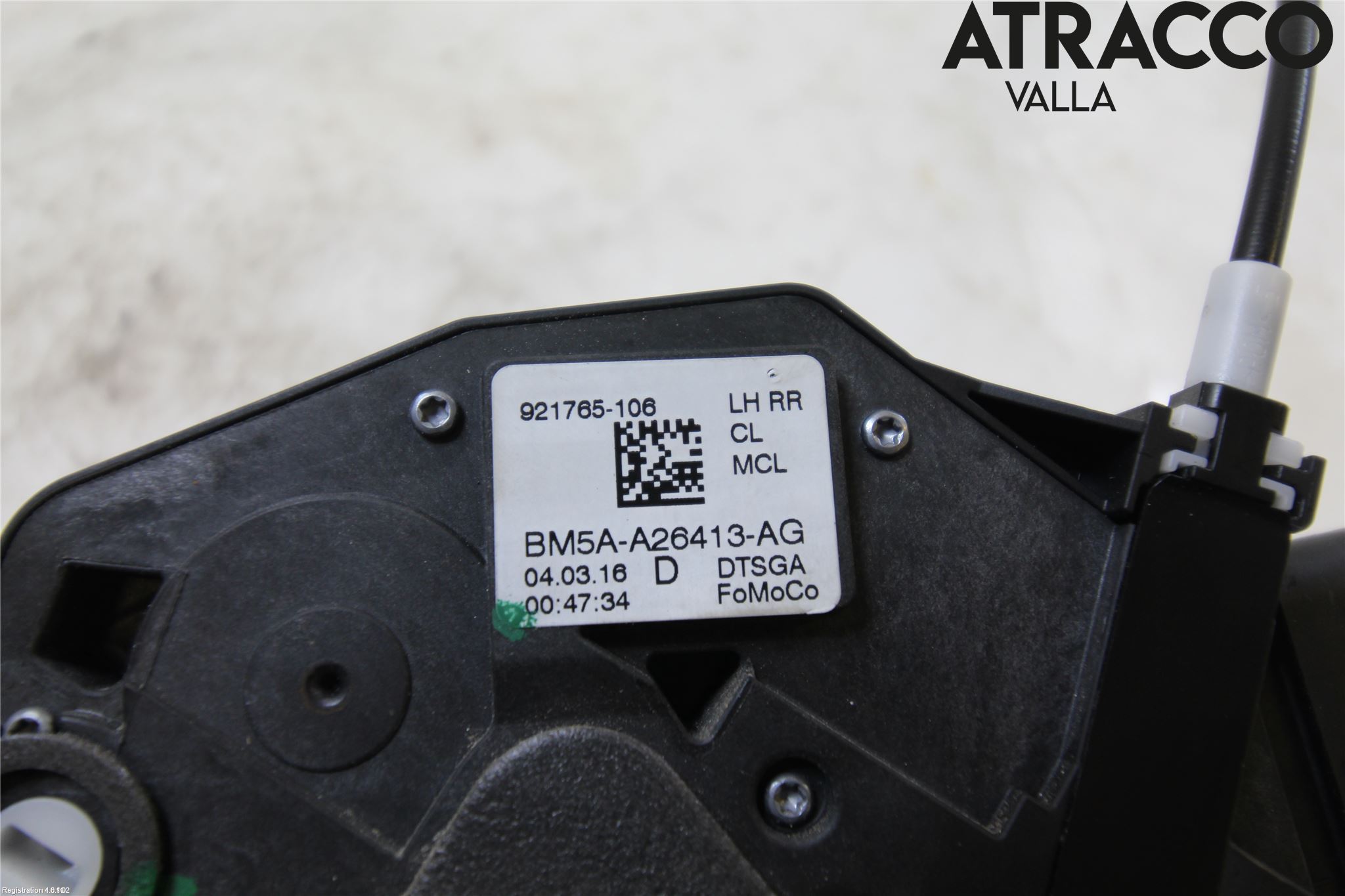 Ford FOCUS 15-18 Dørlås - Låsekasse
