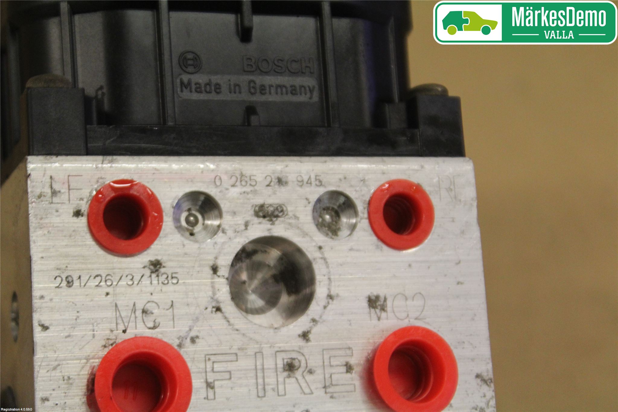 Fiat PUNTO 00-18 Abs Hydraulikkaggregat