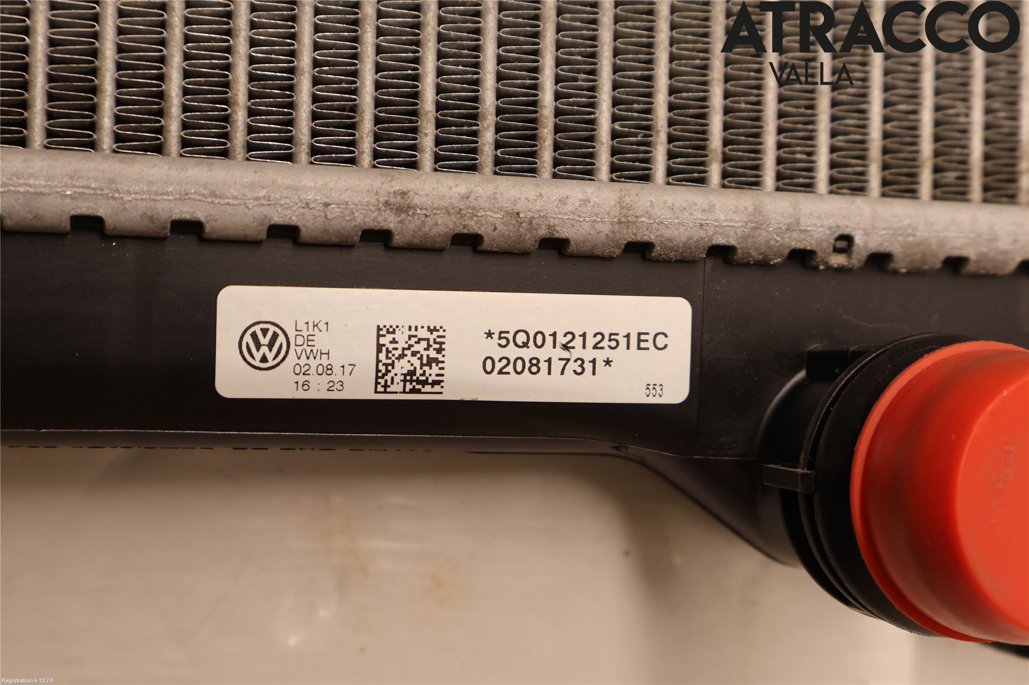 Audi Q2/SQ2 17- Radiator Manuell