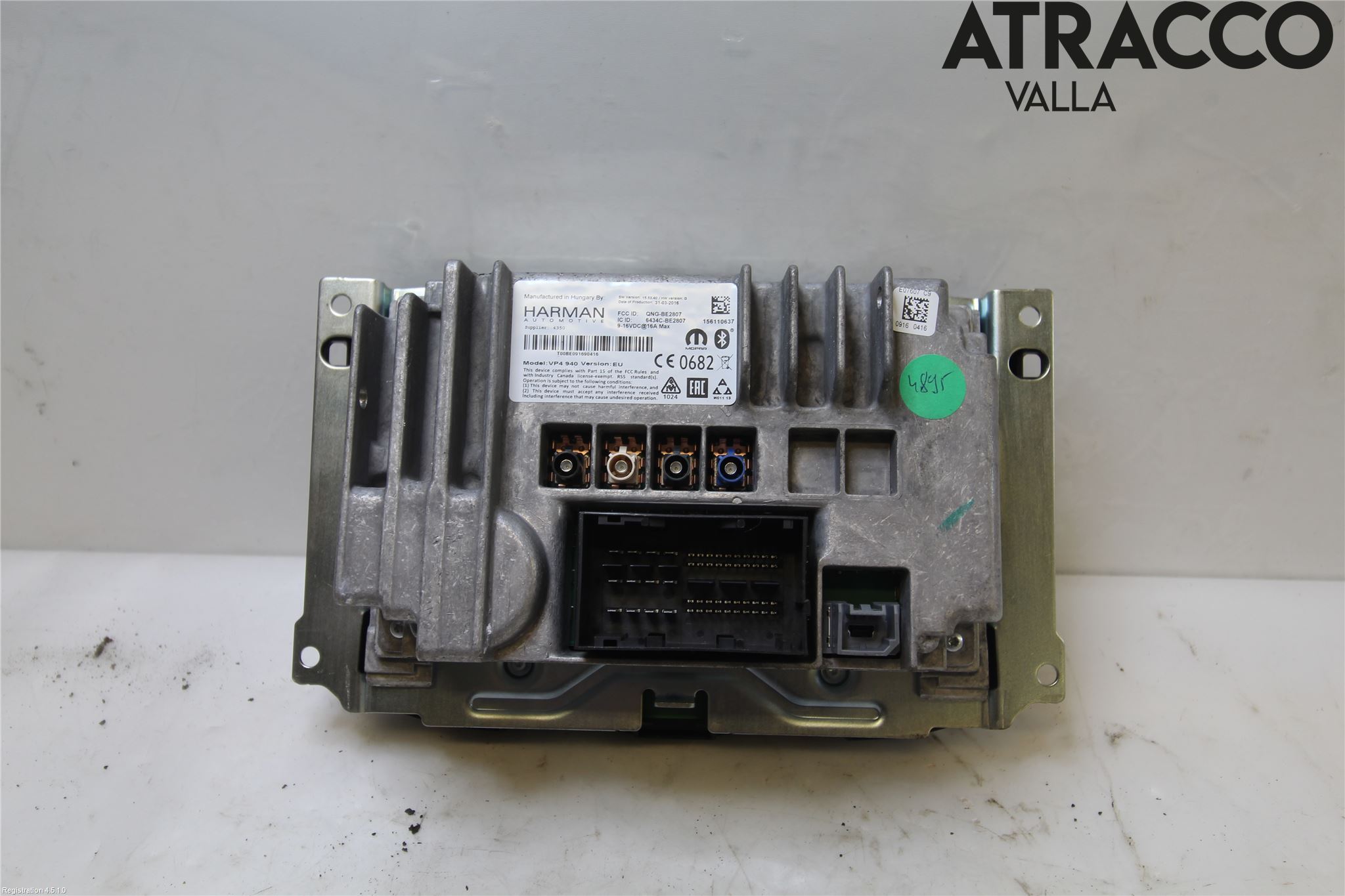 Alfa GIULIETTA Stereo Radio Med Cd