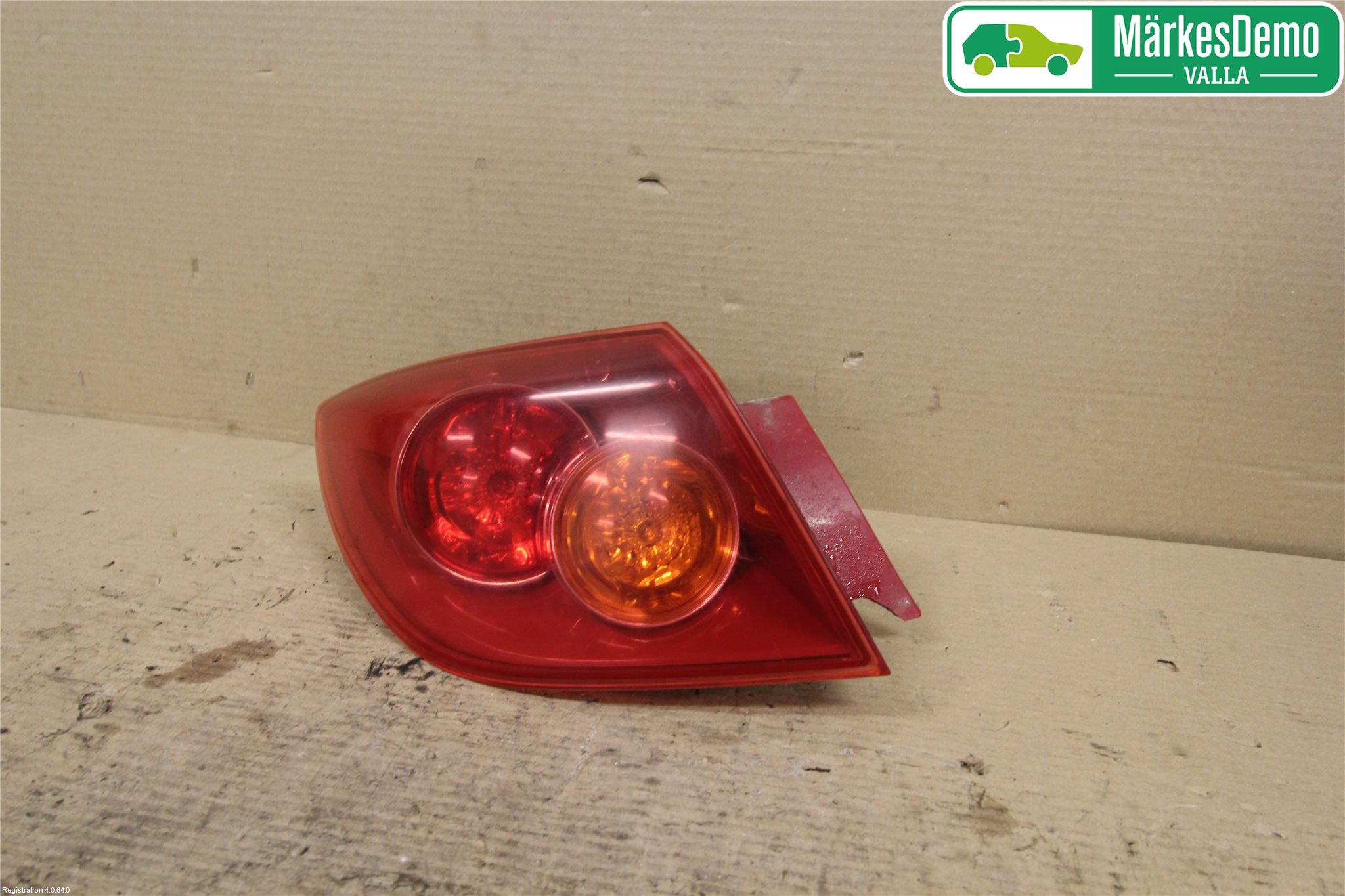Mazda 3 I 03-06 Baklykt Venstre