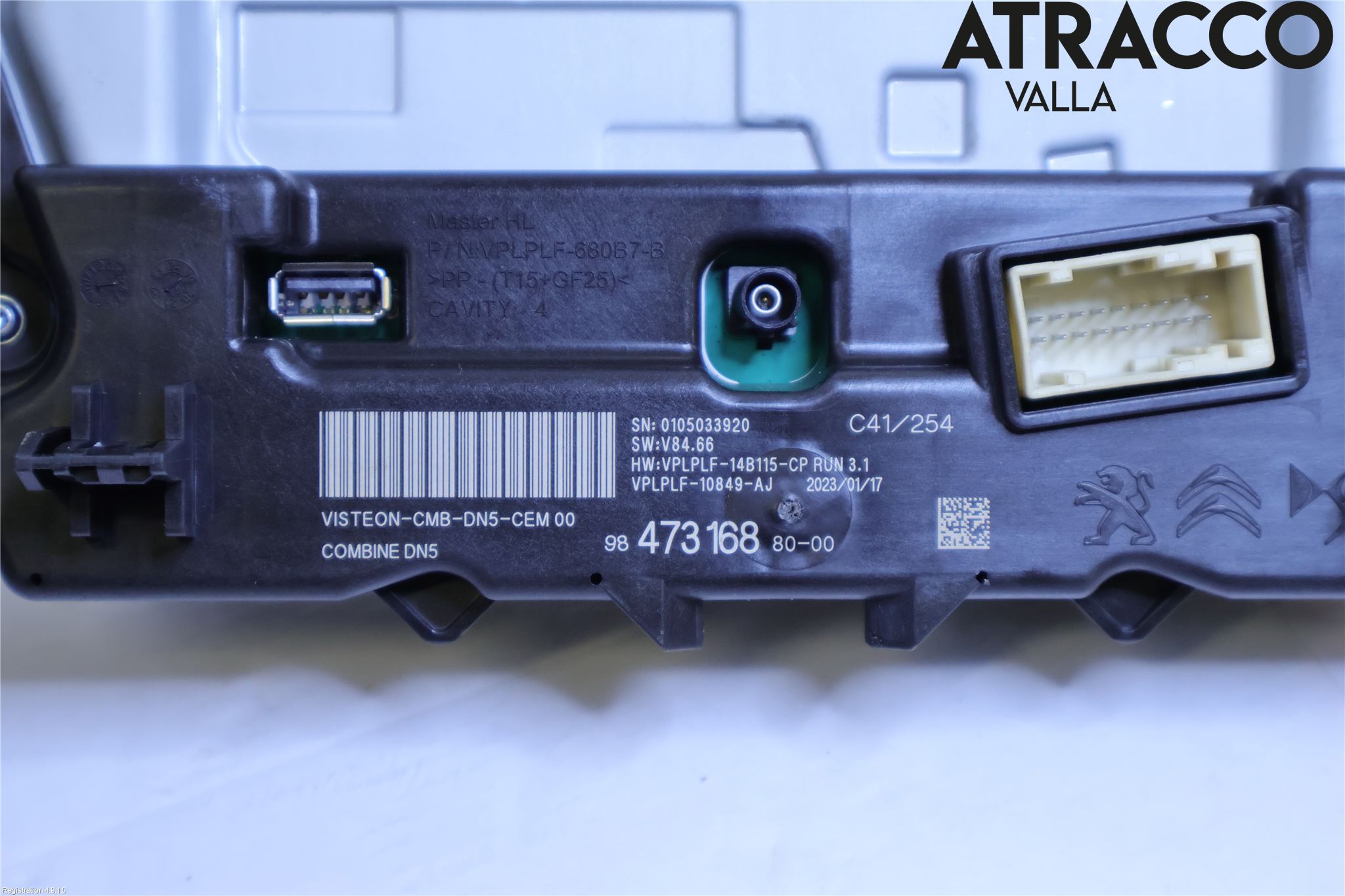 Citroen C4/E-C4 C4X/E-C4X III 21- Instr Kombinert