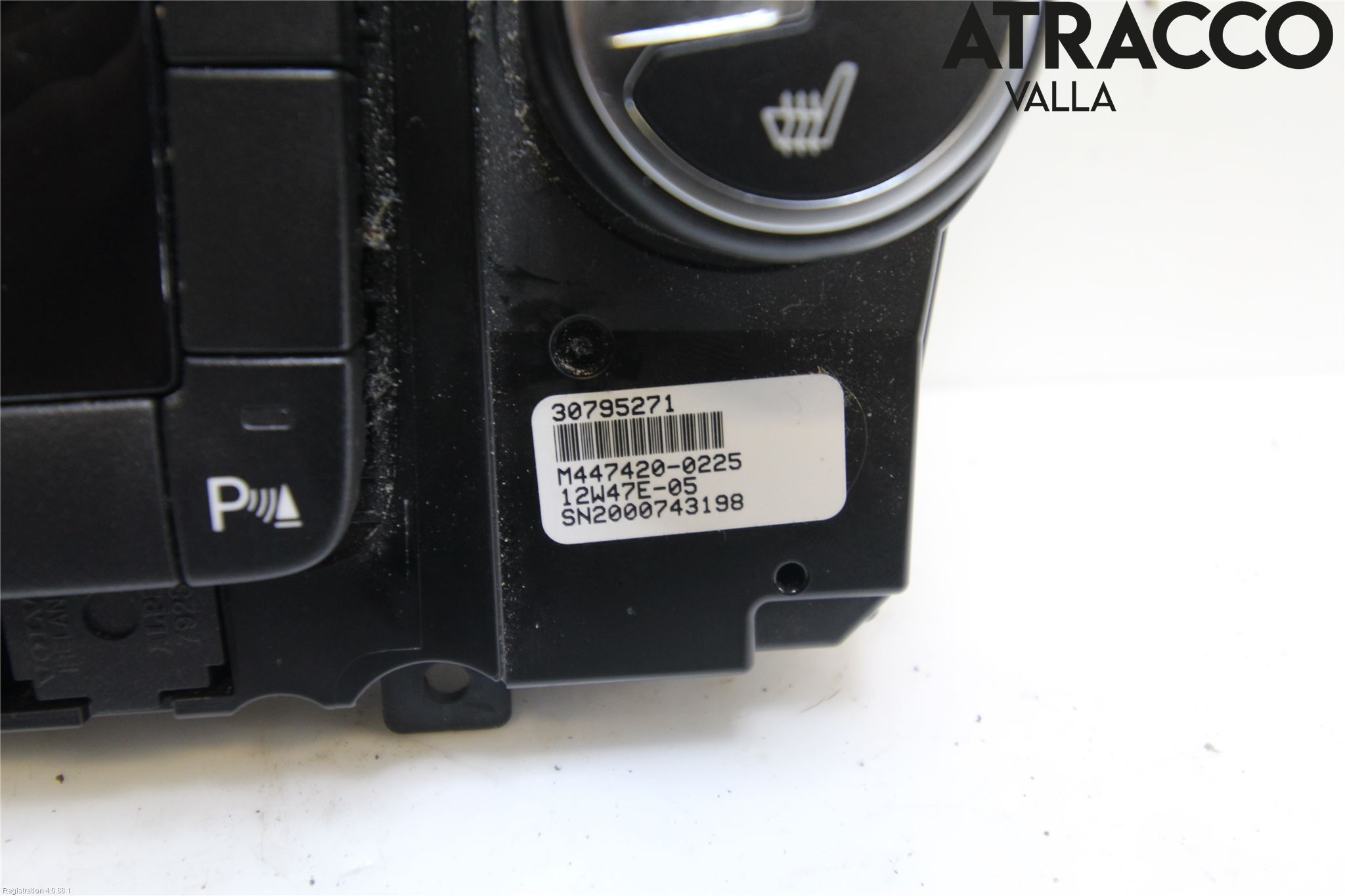 Volvo V70 08-13 Varme Ac Betjening-Display