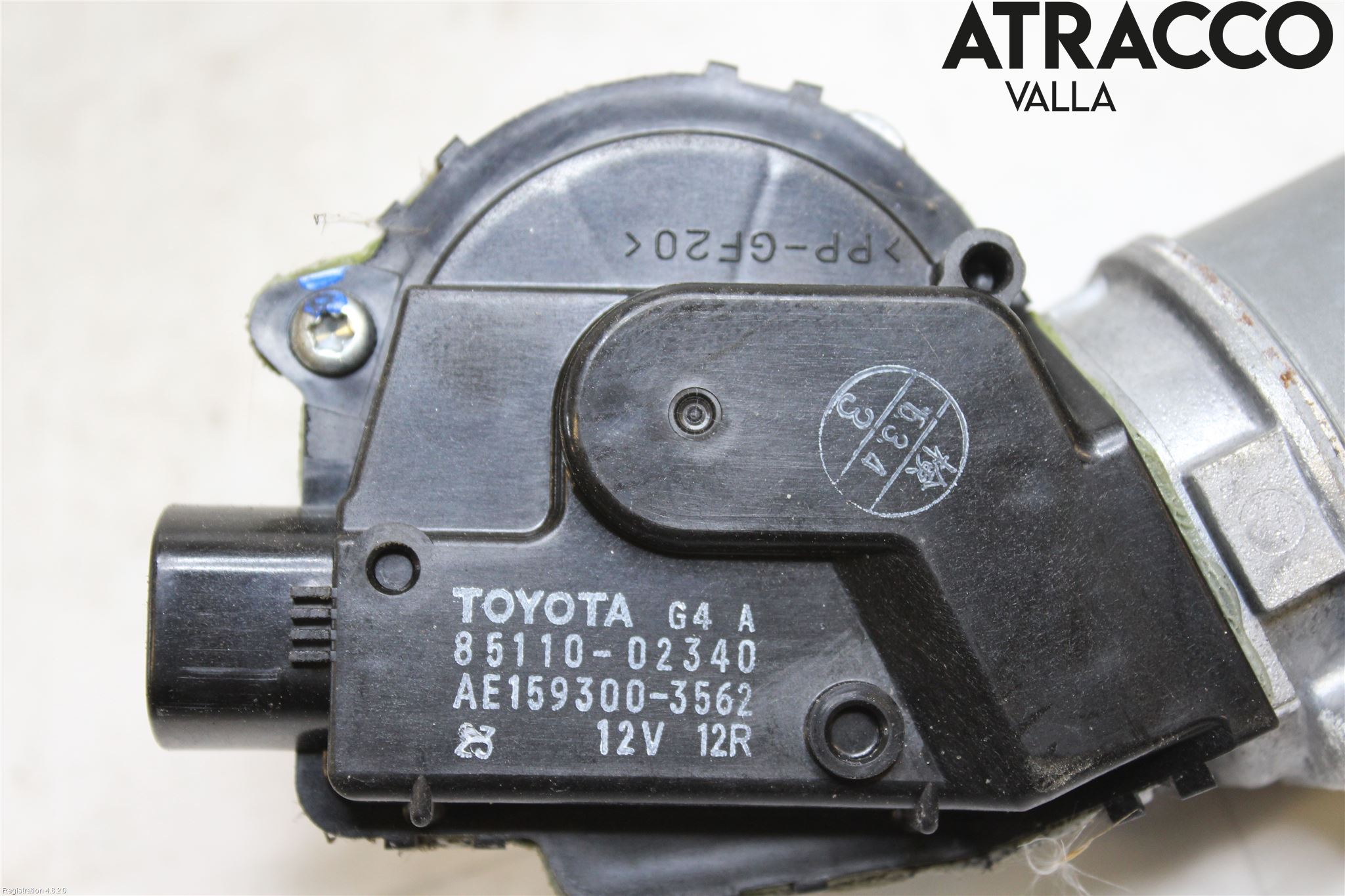 Toyota AURIS 13-19 Viskermotor Frontrute