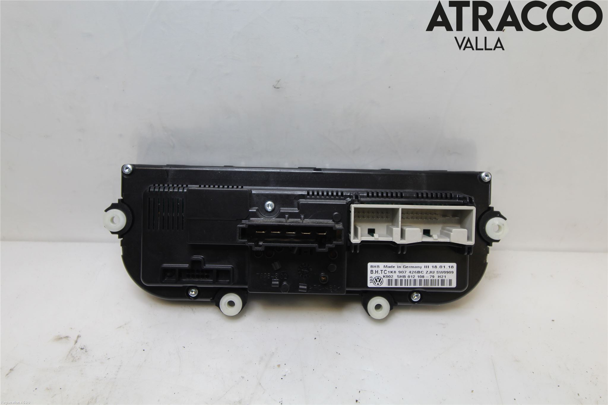 Volkswagen VW CADDY 16-20 Varme Ac Betjening-Display