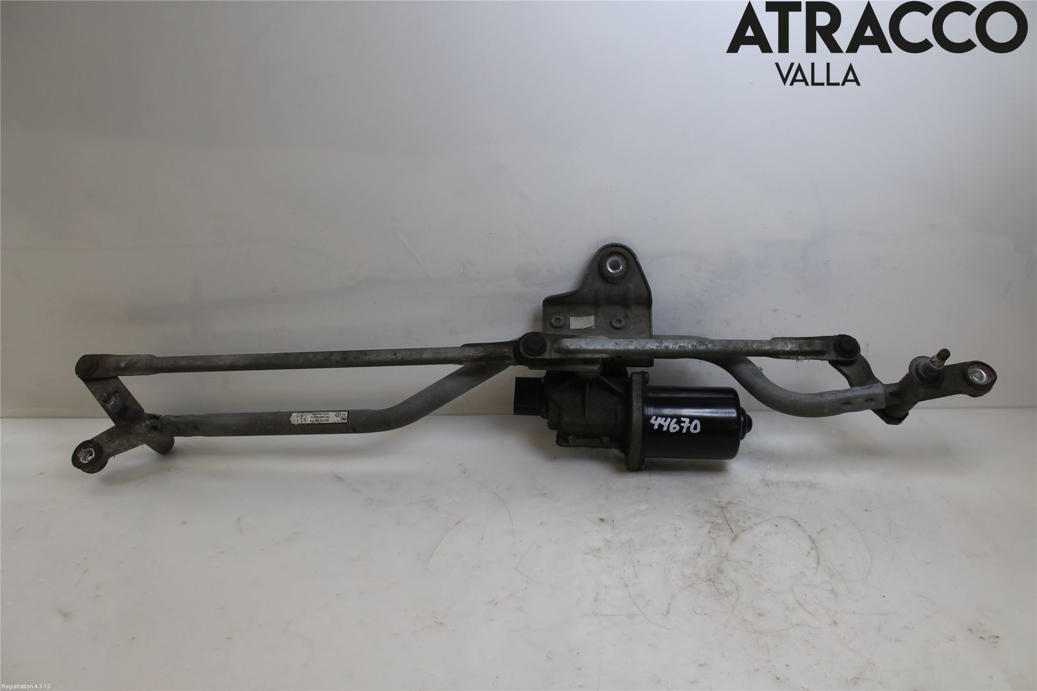 Volkswagen VW TRANSP/CARAVELLE (T5) 04-15 Viskermotor Frontrute