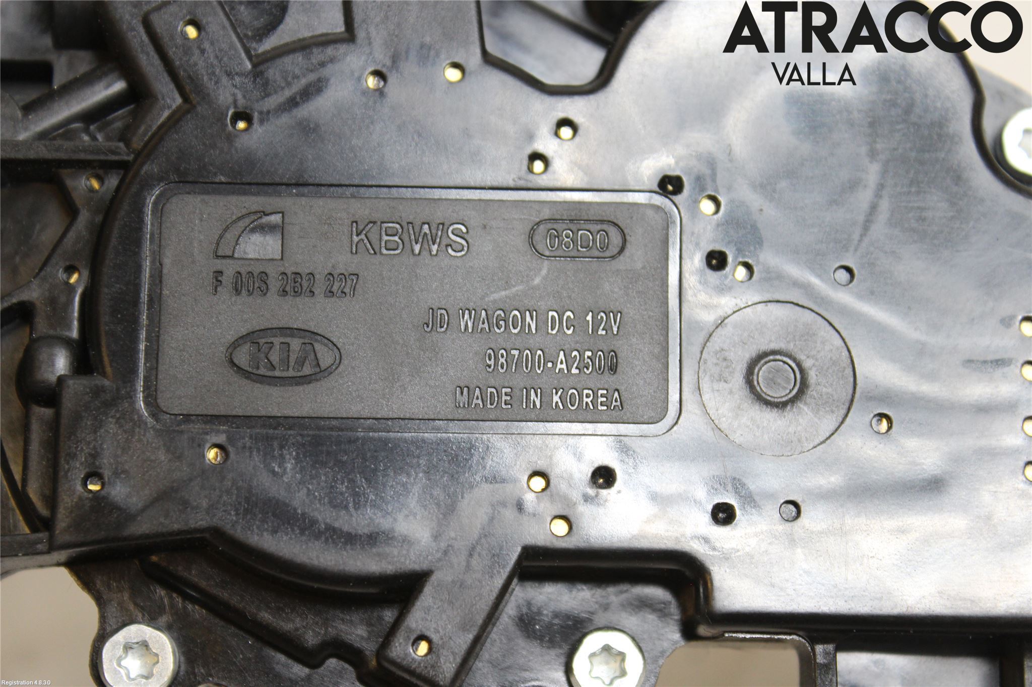 Kia CEED 12-18 Viskermotor Bakluke