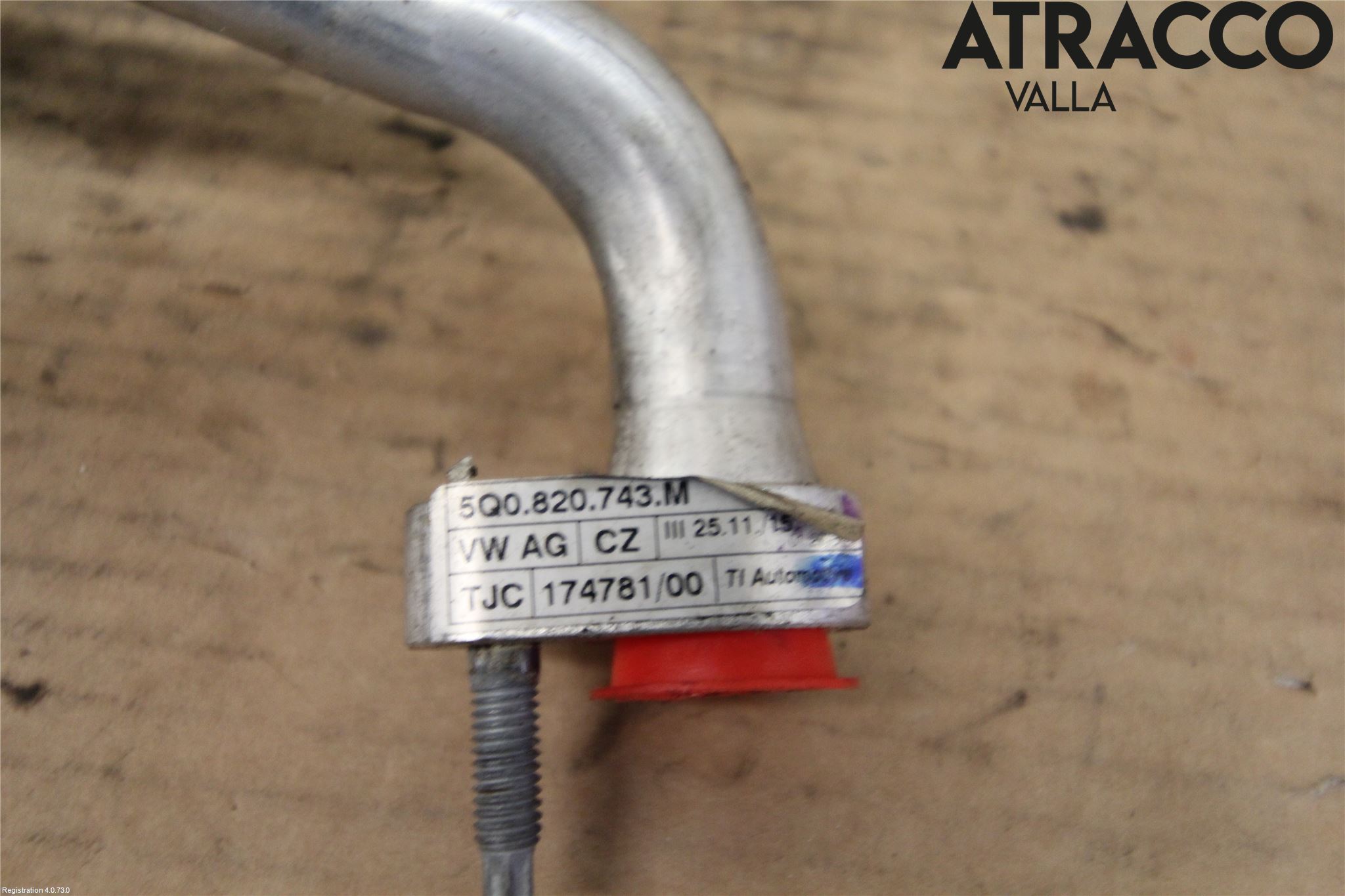 Volkswagen VW GOLF / E-GOLF VII 13-20 Varme Ac Slange - Rør