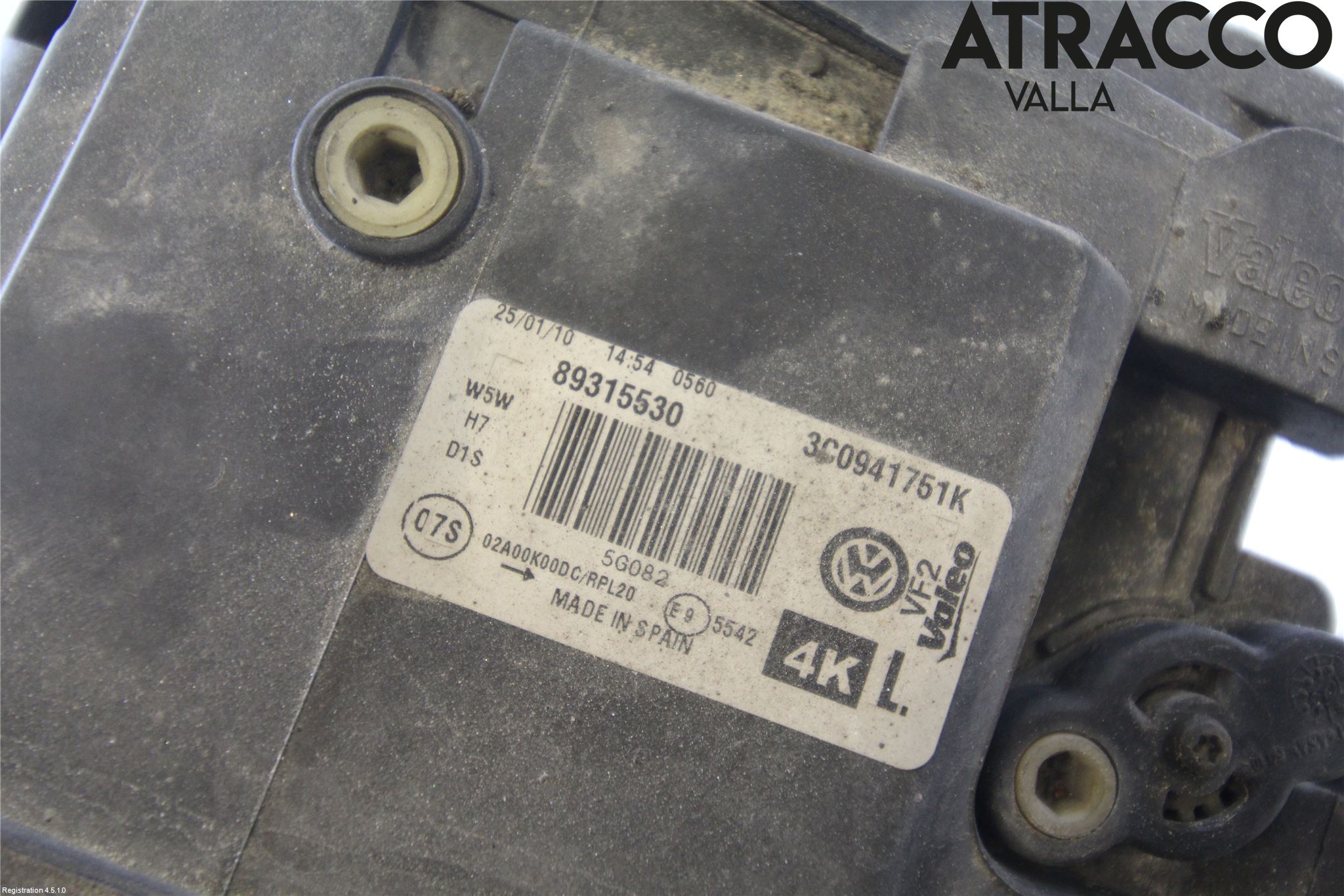 Volkswagen VW PASSAT 05-11 Frontlykt Venstre