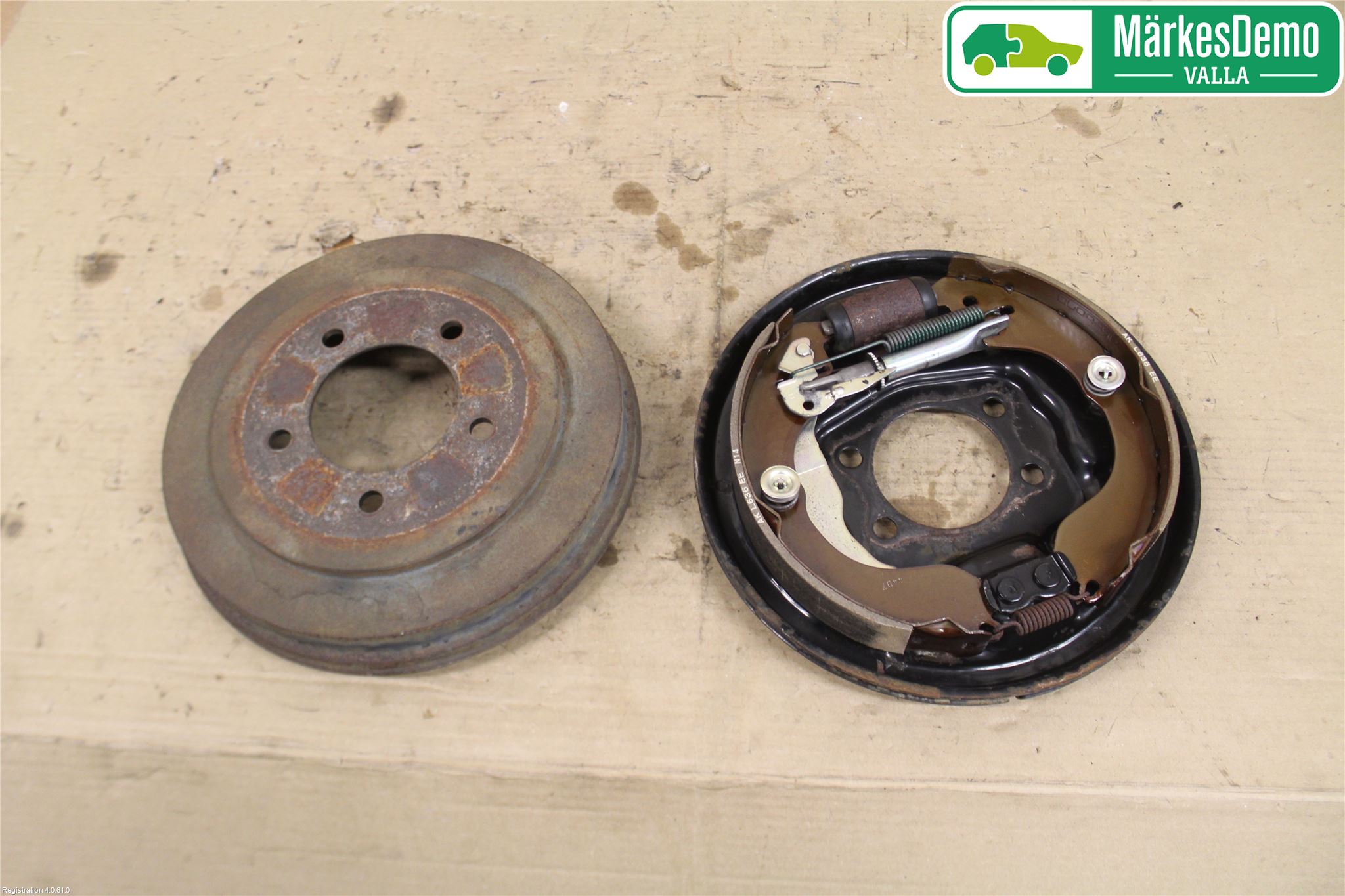 Jeep PATRIOT Bremsetrommel Bak