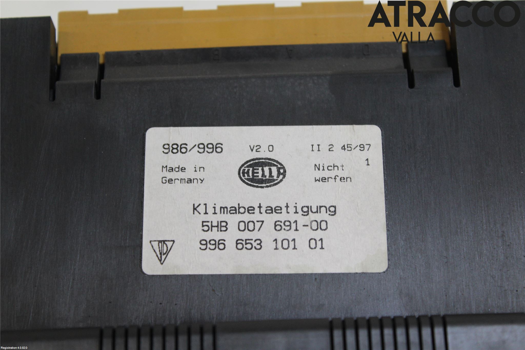 Porsche 911 (996) 98-05 Varme Ac Betjening-Display