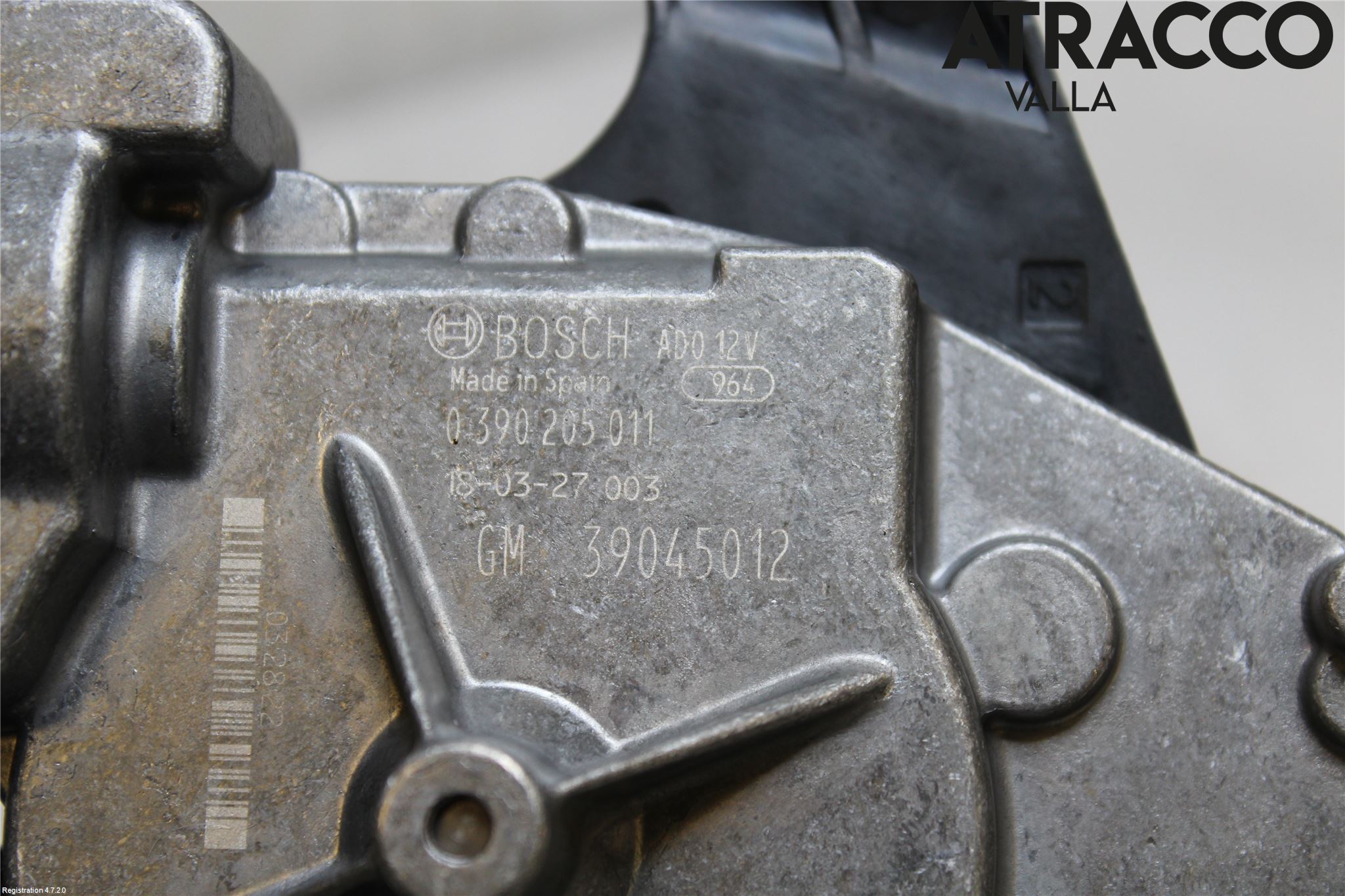 Opel CORSA E 15-19 Viskermotor Bakluke