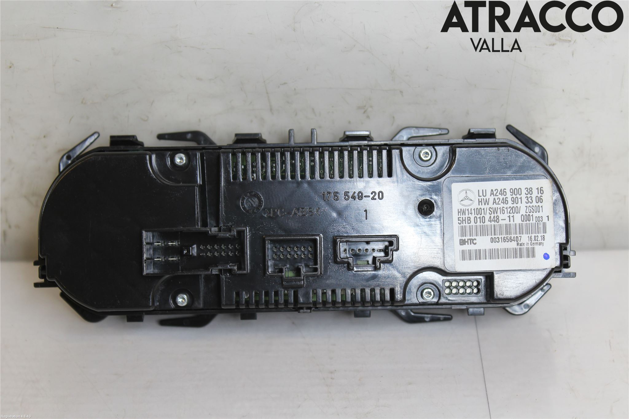 Mercedes-Benz MB A-KLASS (W176) 13-18 Varme Ac Betjening-Display