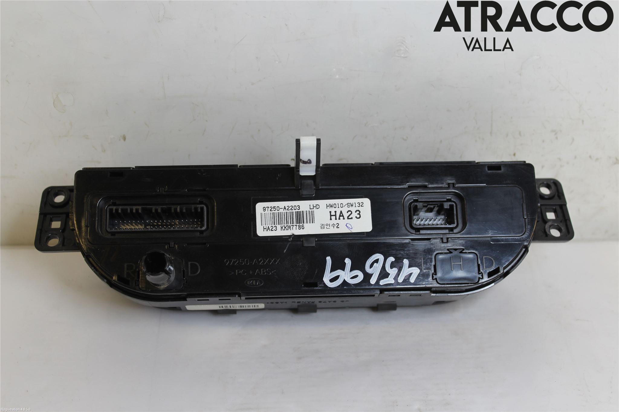 Kia CEED 12-18 Varme Ac Betjening-Display