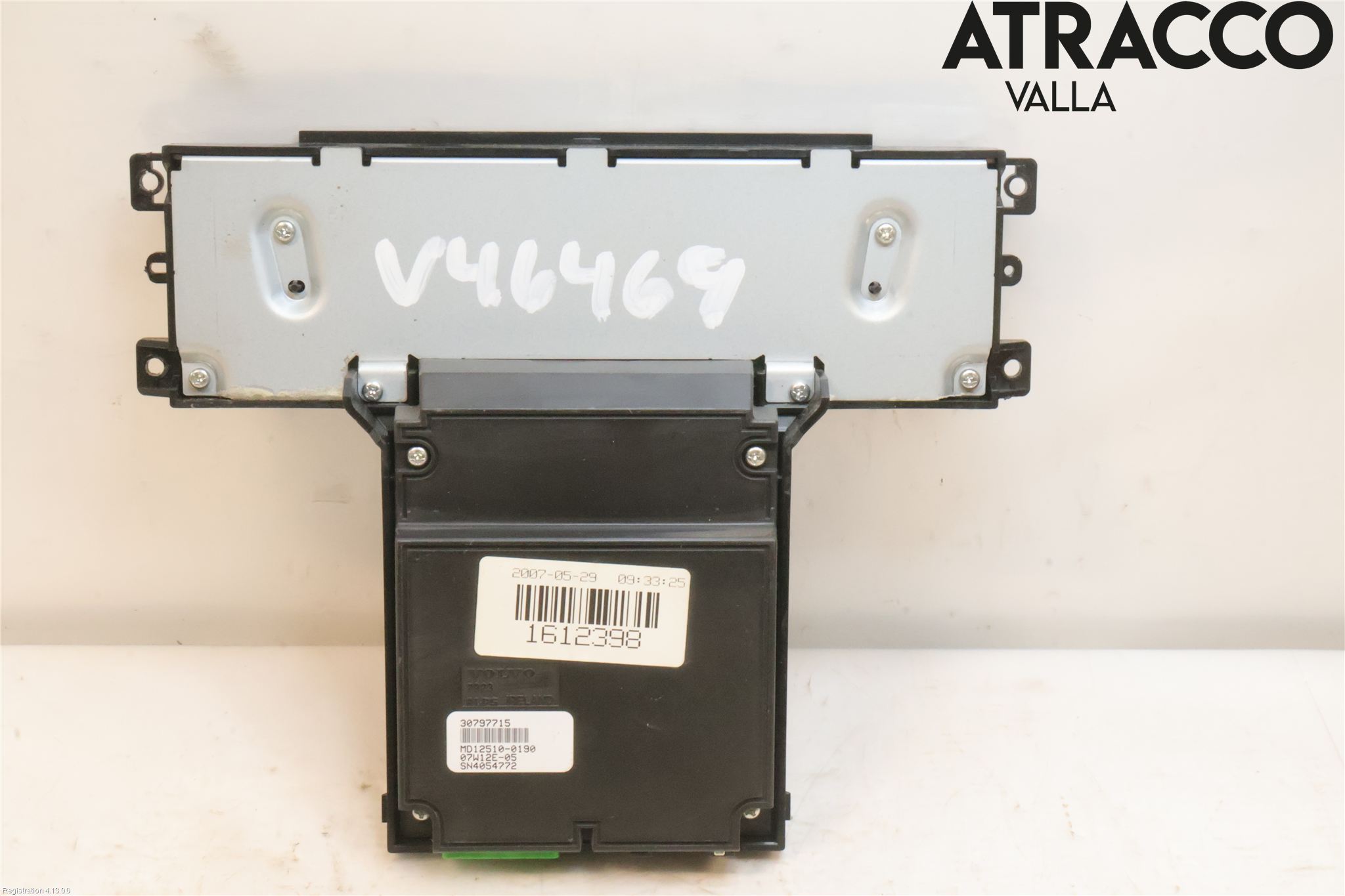 Volvo S80 07-13 Instr Varselys - Display