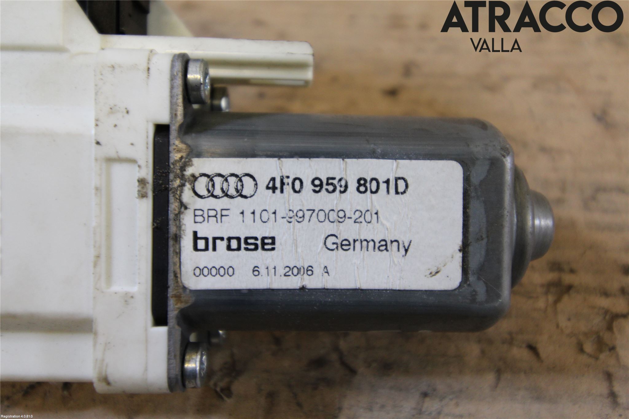 Audi A6/S6     05-11 Vindusheismotor