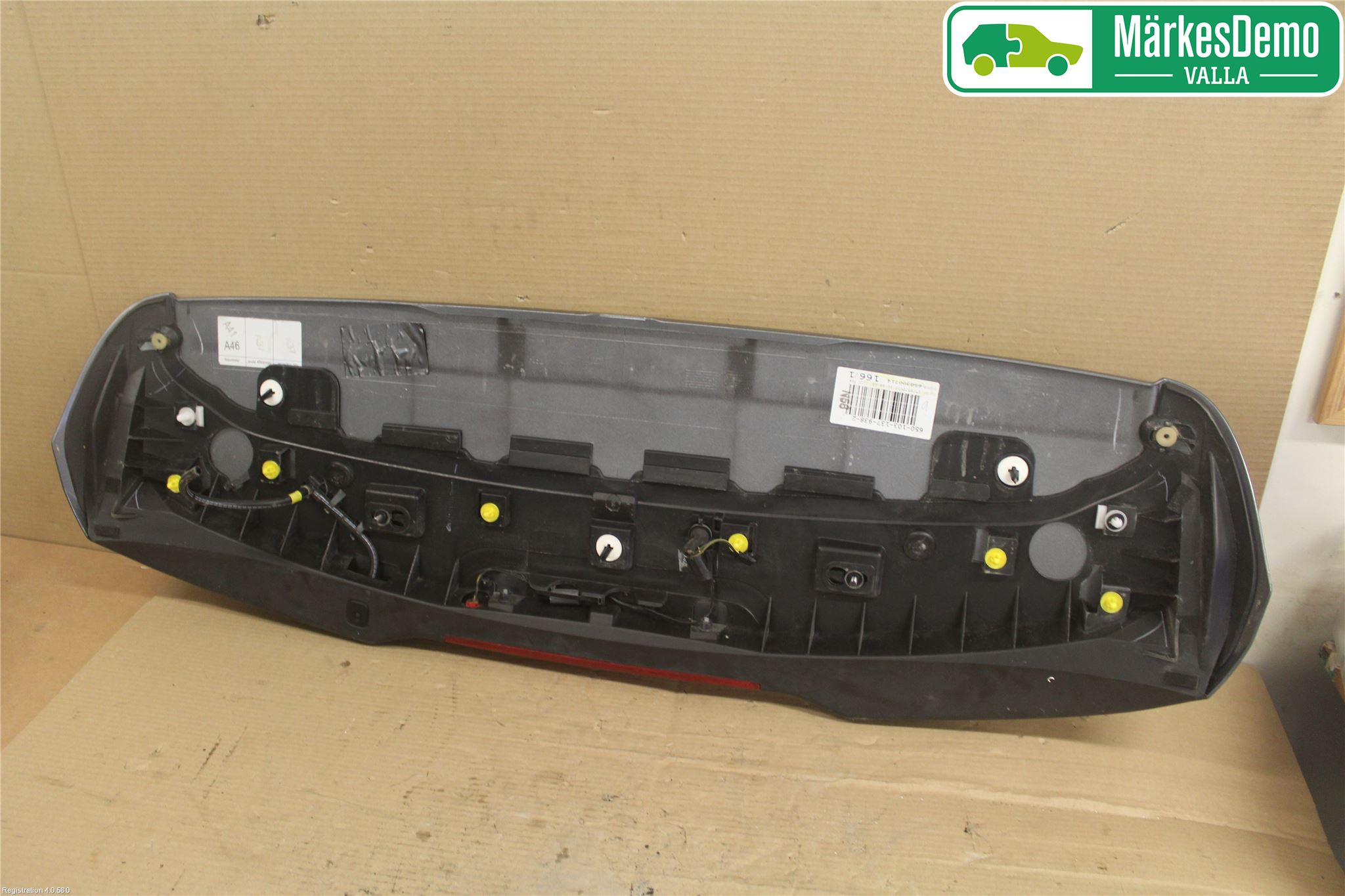 Volvo V40 12-19 Spoiler Bakluke