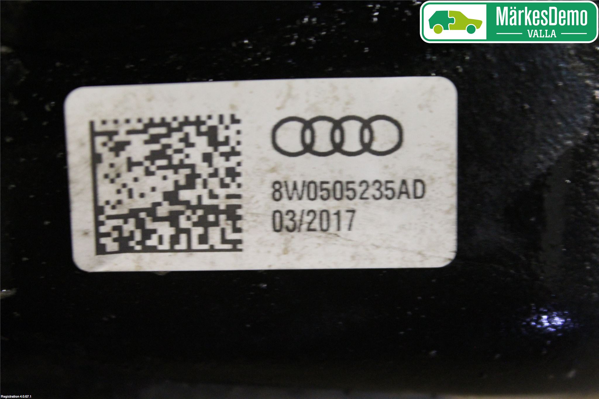 Audi A5 17- Bakaksel Feste Travers-Ramme
