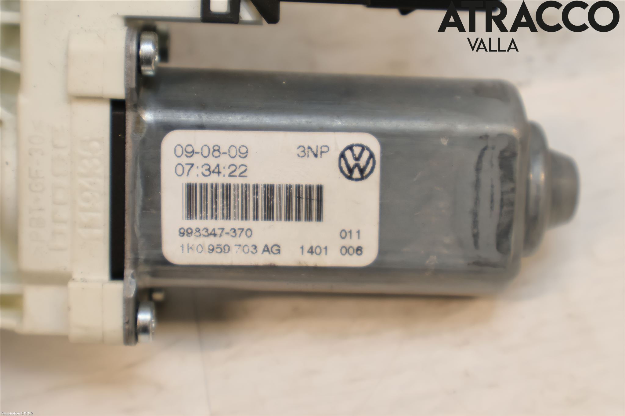 Volkswagen VW GOLF VI 09-13 Vindusheismotor