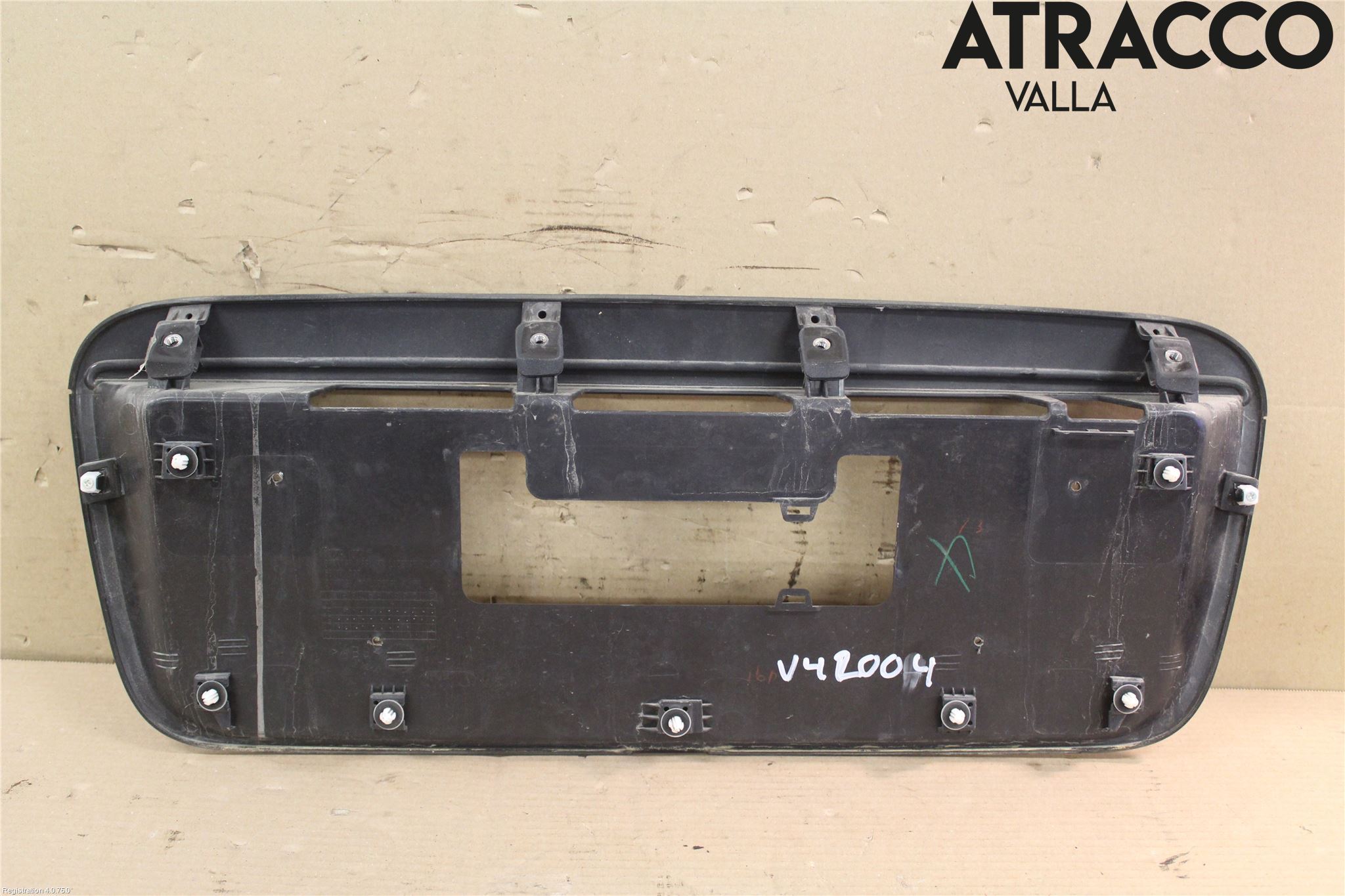 Mitsubishi LANCER 07-14 Refleksplate - Skiltplate
