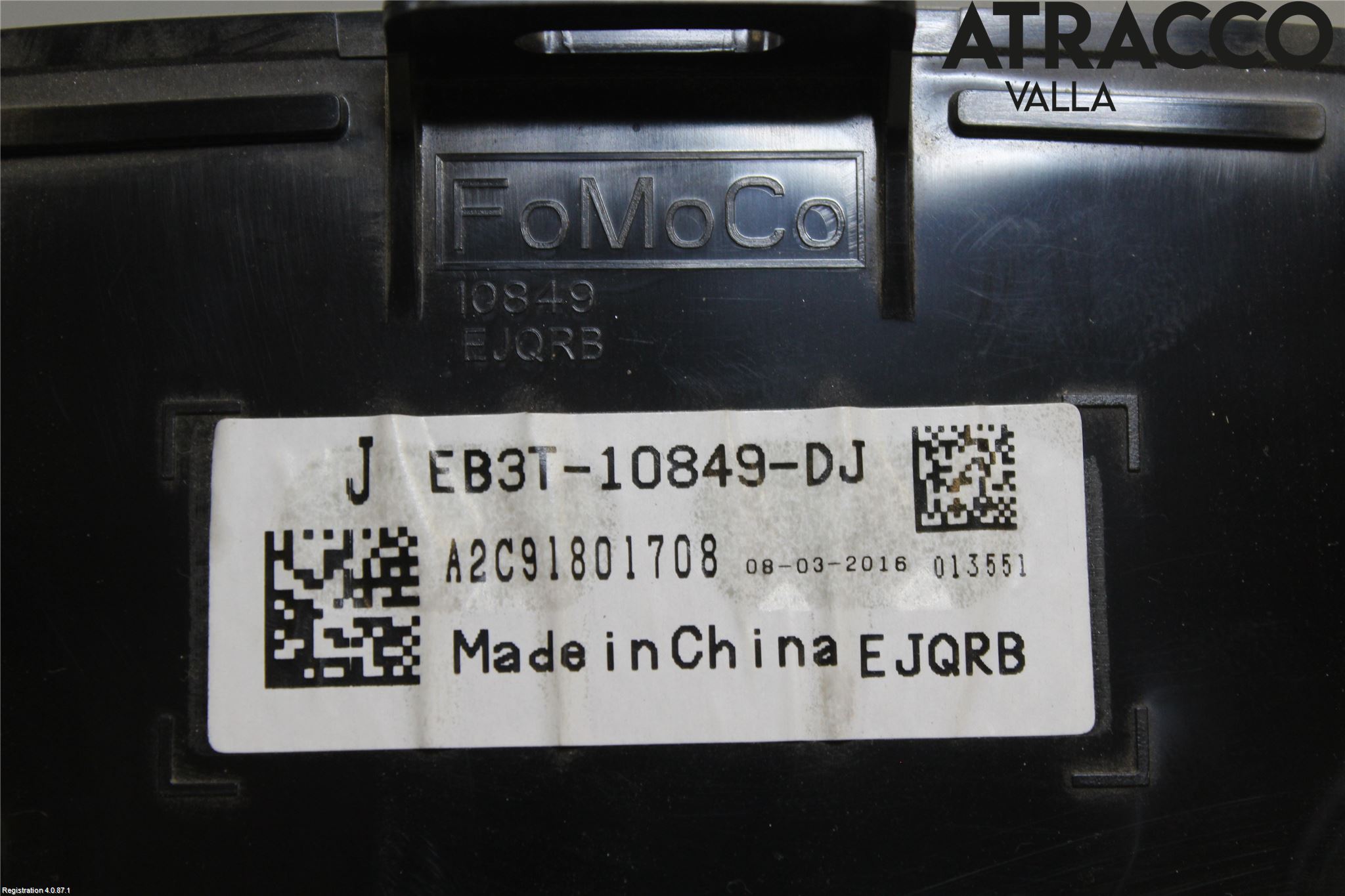 Ford RANGER EU 12-23 Instr Kombinert