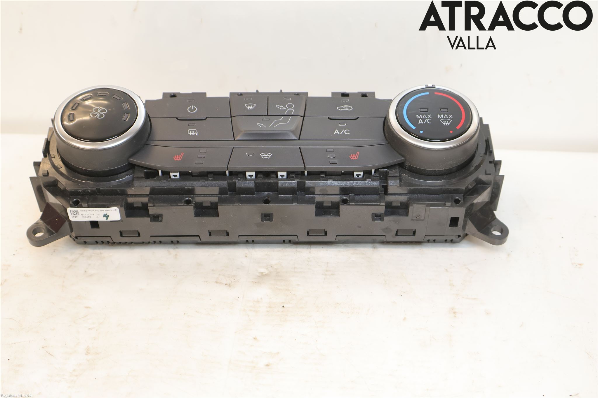 Ford TRANSIT/TOURNEO CUSTOM 13-24 Varme Ac Betjening-Display