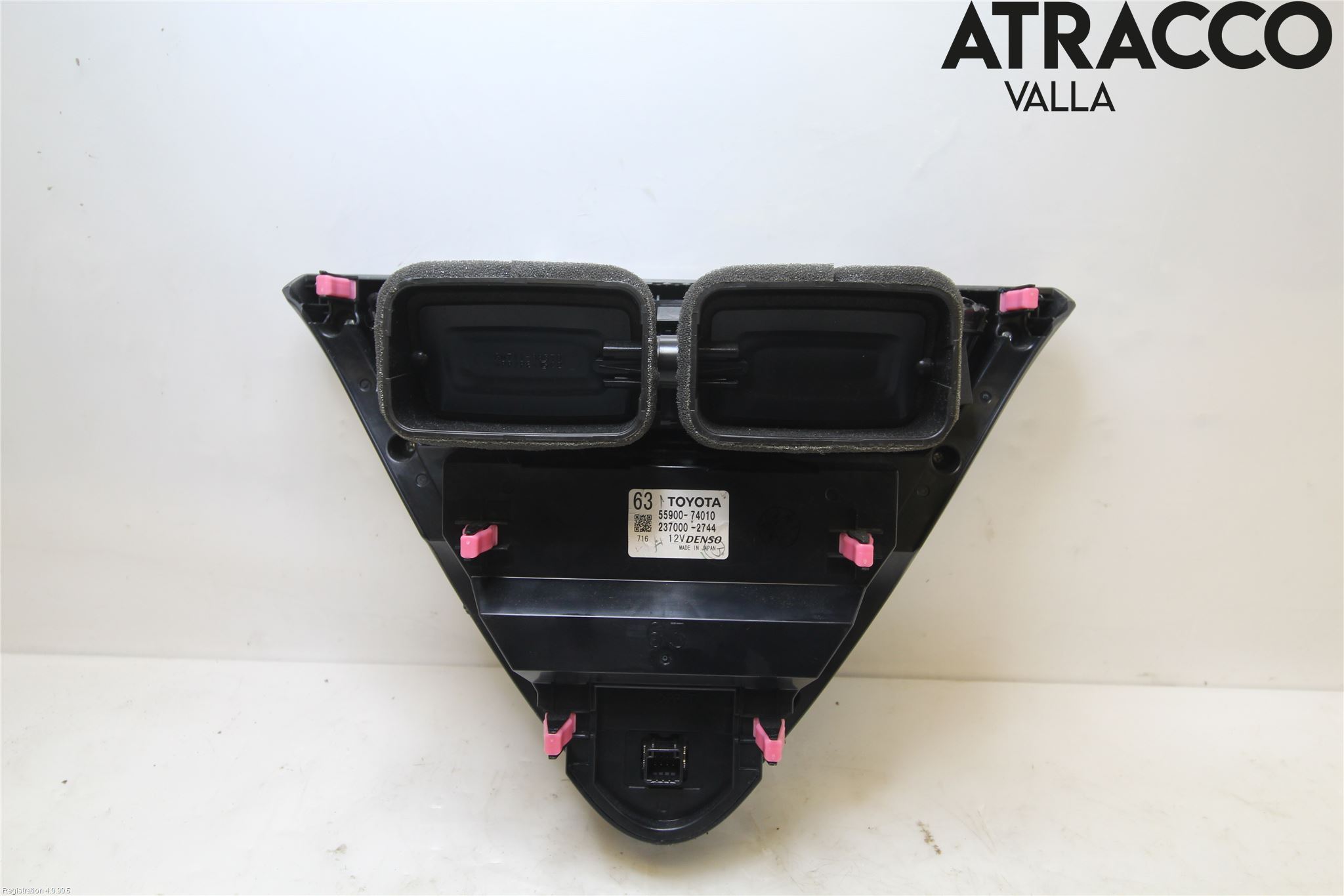 Toyota iQ Varme Ac Betjening-Display