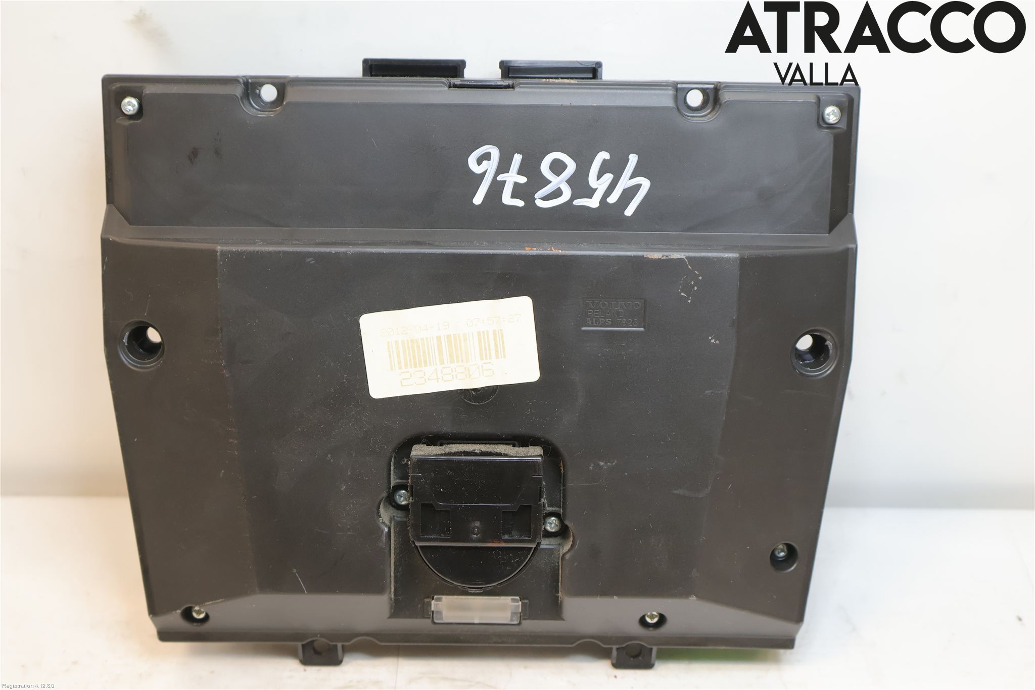 Volvo V60 11-13 Varme Ac Betjening-Display
