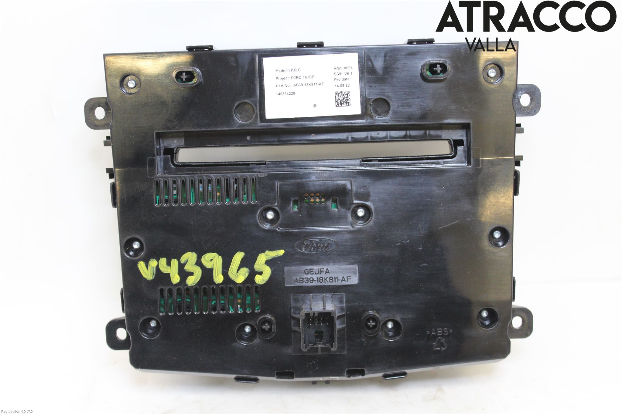 Ford RANGER EU 12-23 Stereo Radio Med Cd
