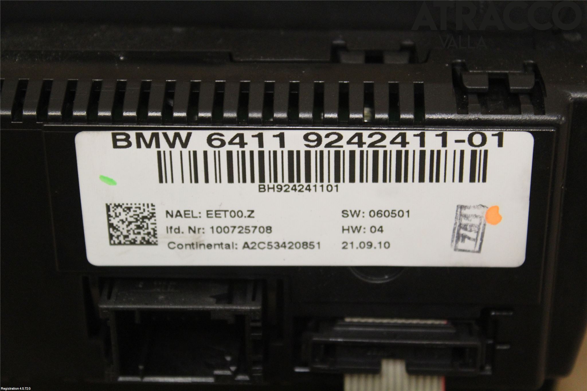 BMW 3 E92/93 Coupé/Cab 05-14 Varme Ac Betjening-Display