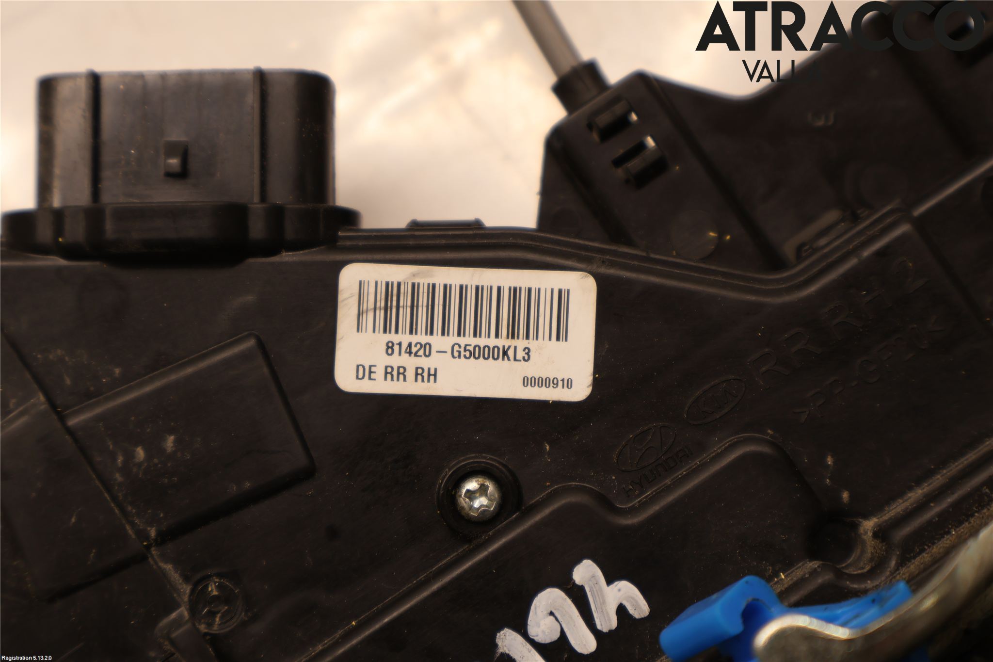 Kia NIRO (DE) 17-22 Dørlås - Låsekasse