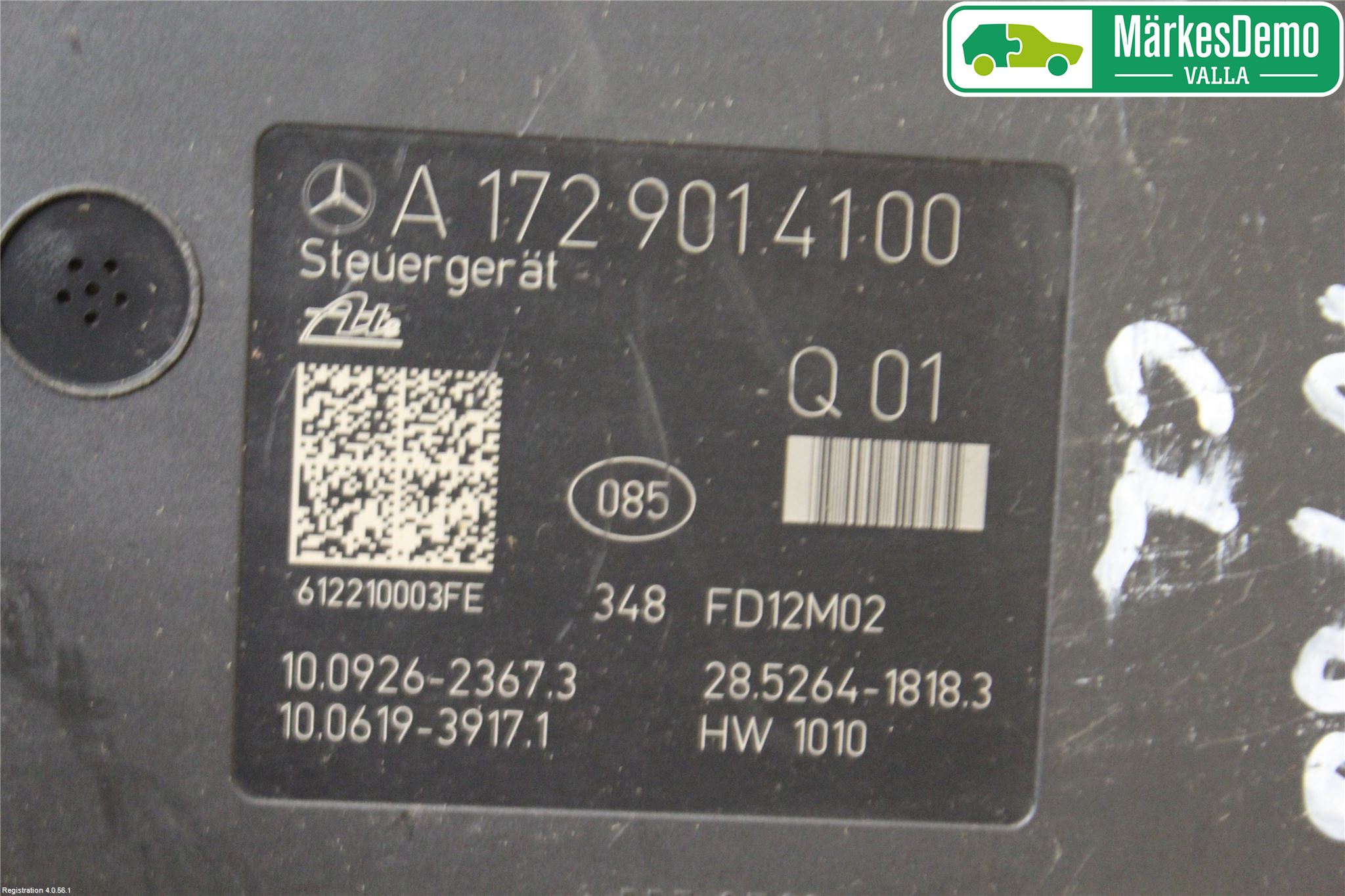 Mercedes-Benz MB C-KLASS (W204) 07-15 Abs Hydraulikkaggregat