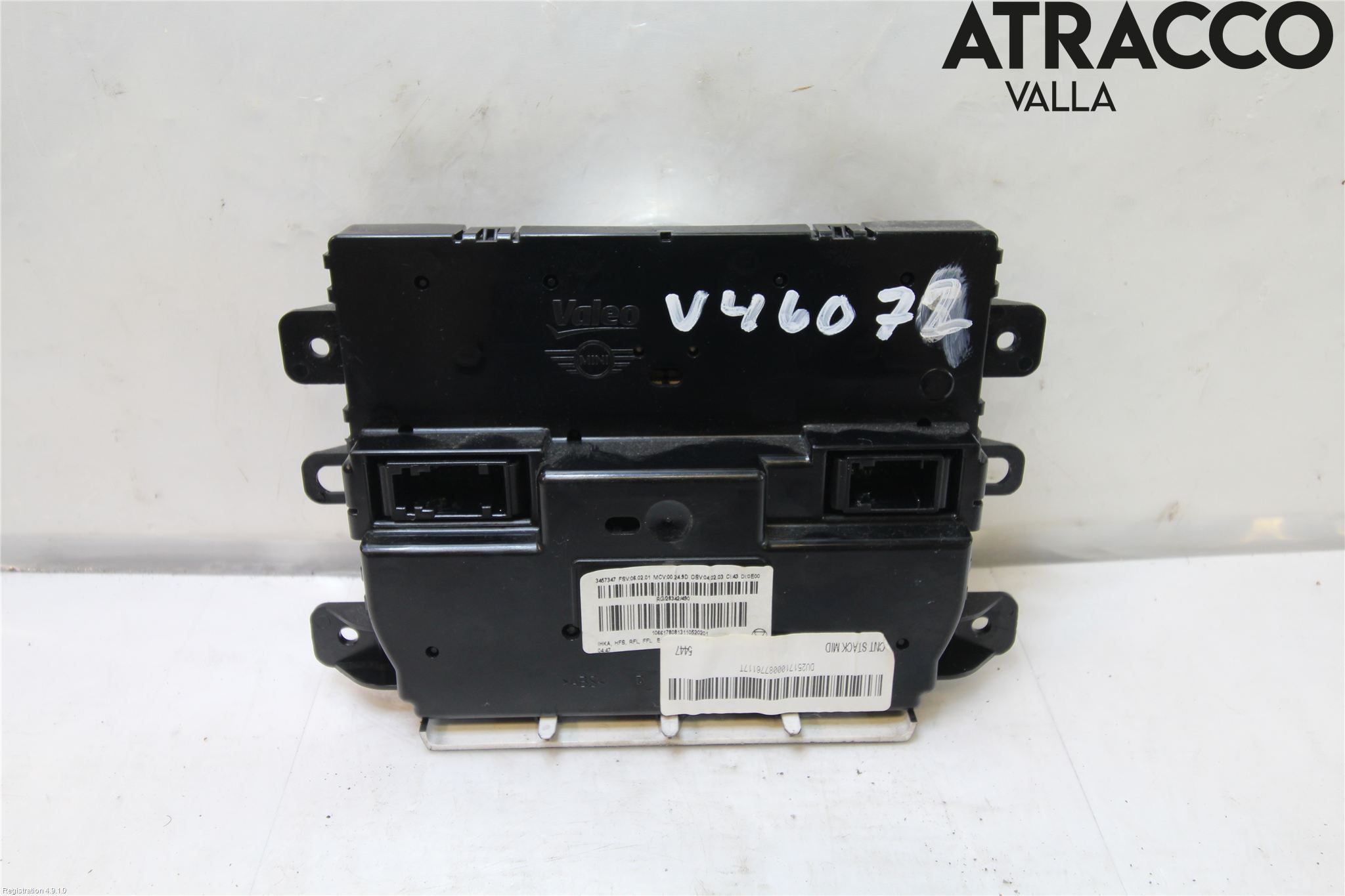 Mini CLUBMAN R55 06-14 Varme Ac Betjening-Display