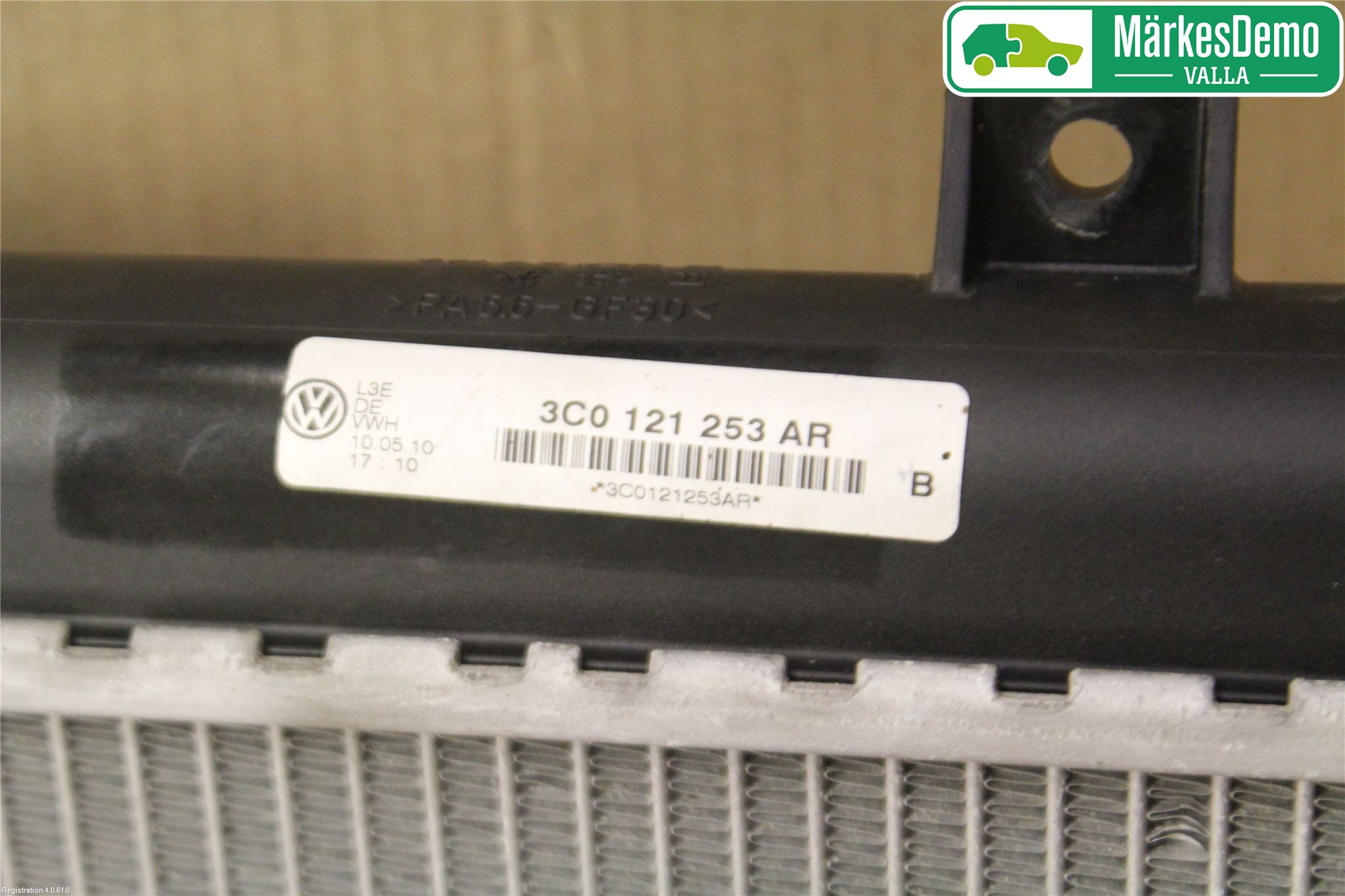 Volkswagen VW PASSAT 05-11 Radiator Automat
