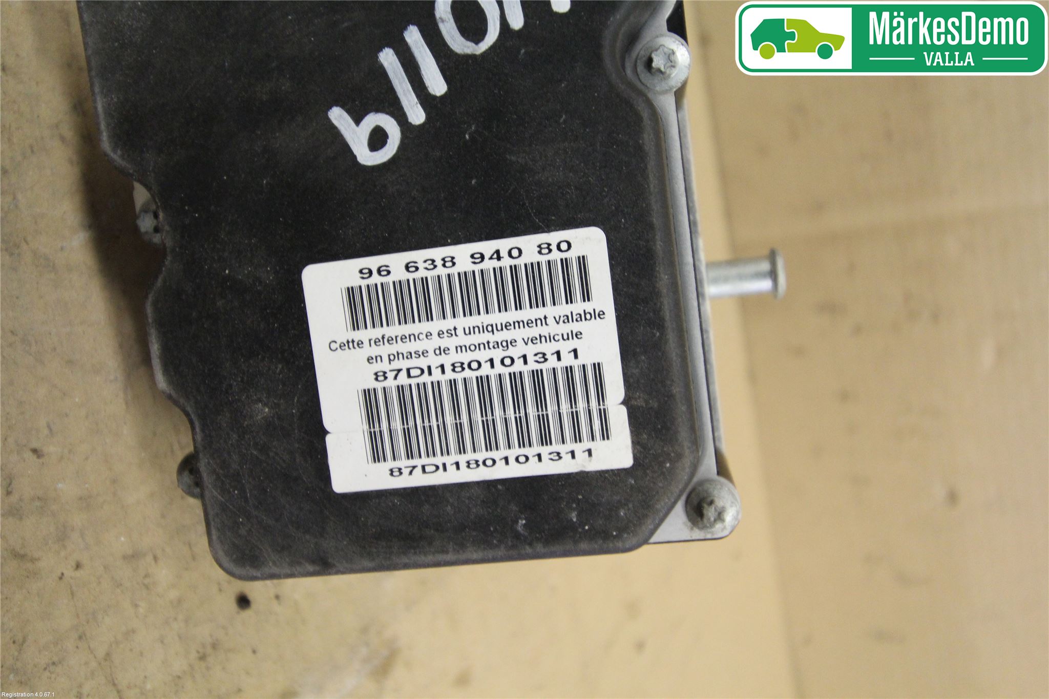 Peugeot 407 Abs Hydraulikkaggregat
