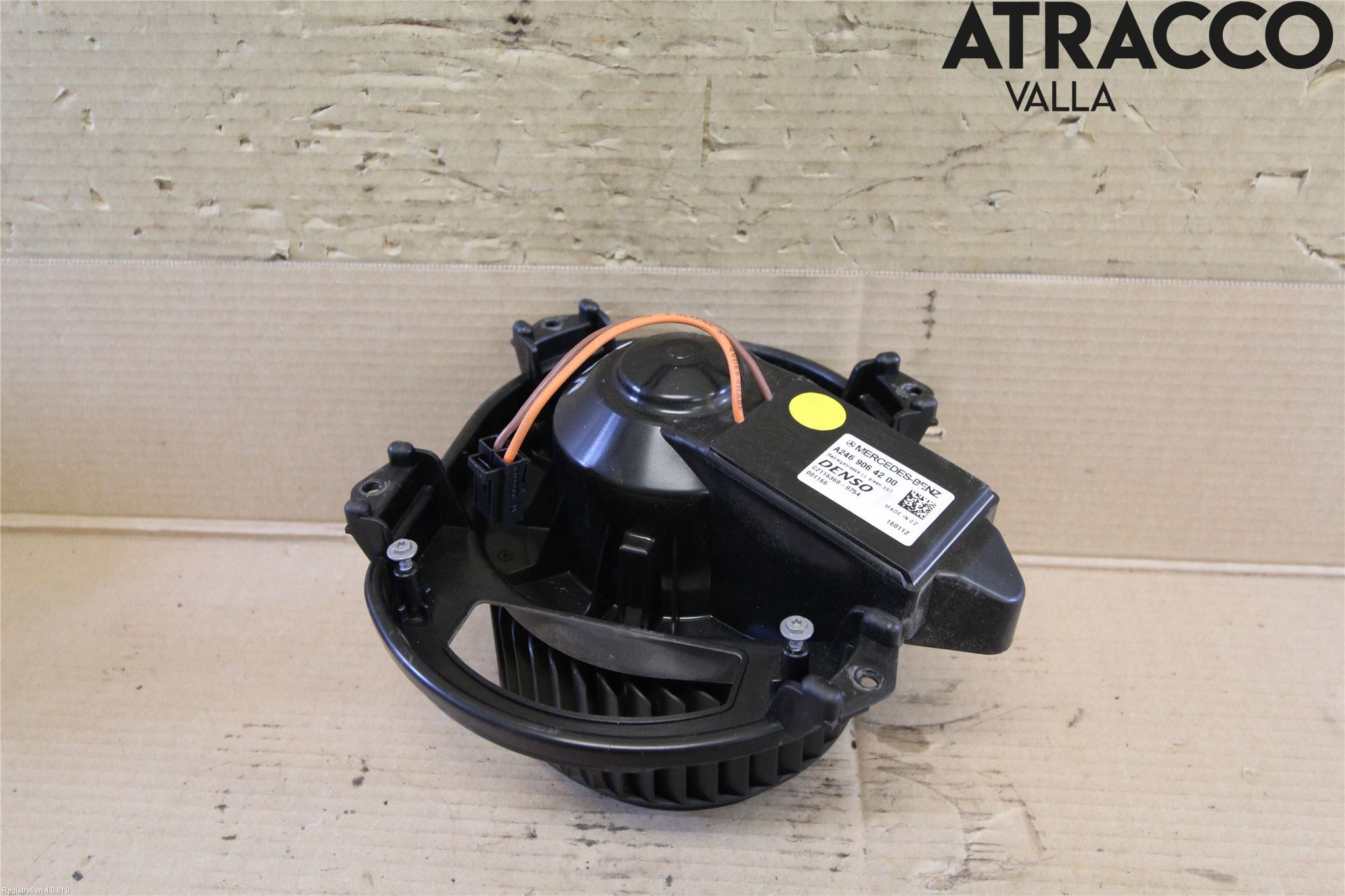 Mercedes-Benz MB B-KLASS (W246/W242) 12-19 Varmeapparat Viftemotor