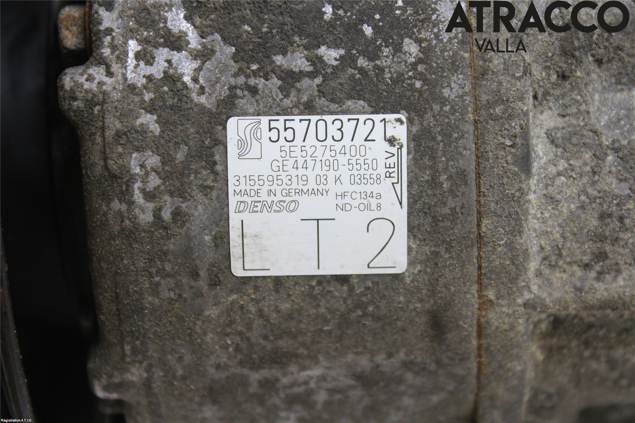 Opel CORSA D 07-14 Varme Ac Kompressor